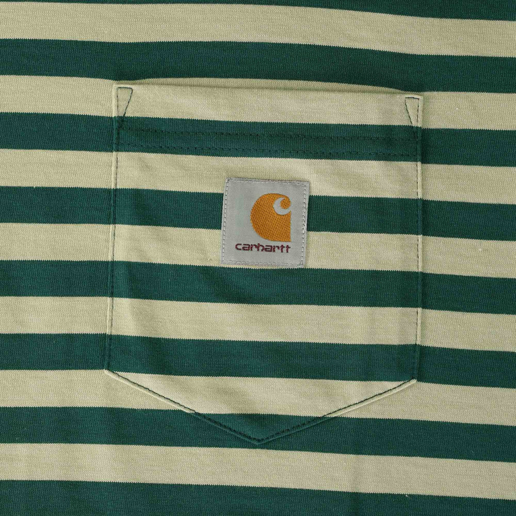 Carhartt WIP Short Sleeve Scotty Pocket T-Shirt - Botanic