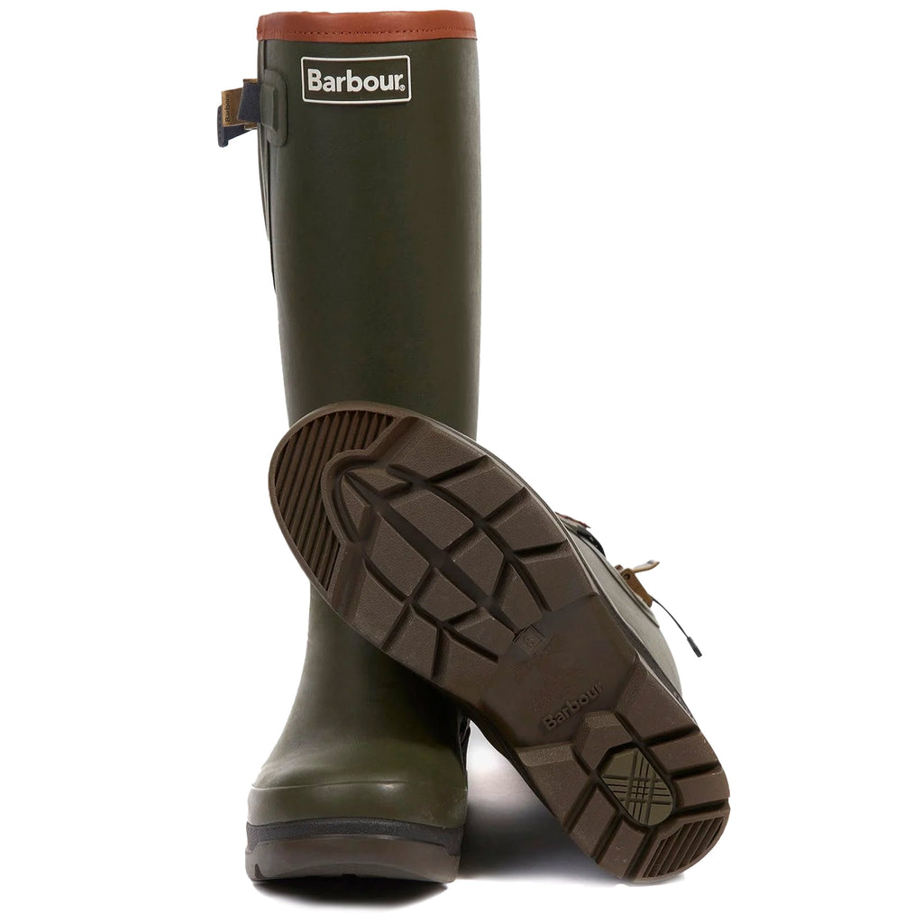 Barbour Tempest Wellington Boots - Olive