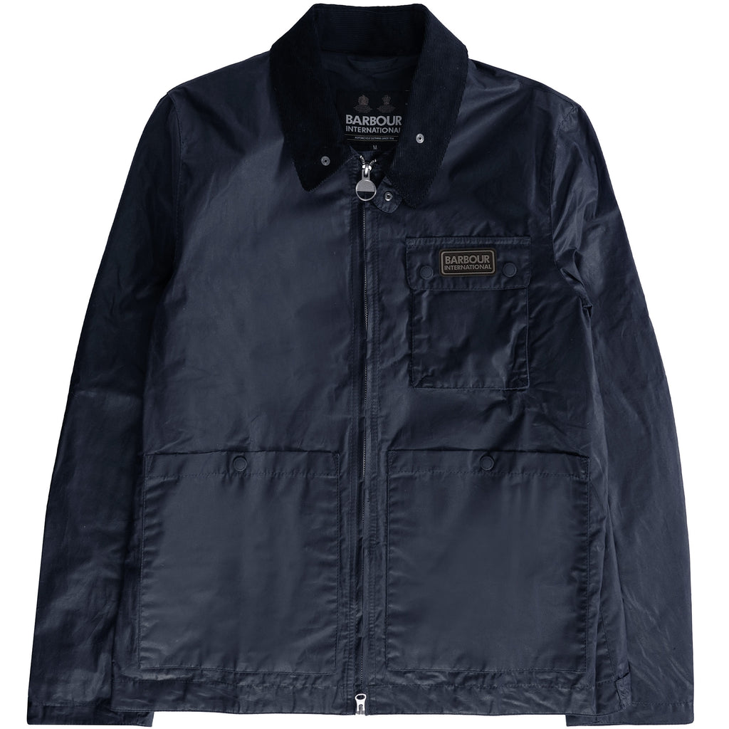 Barbour International North Wax Jacket - Night Sky