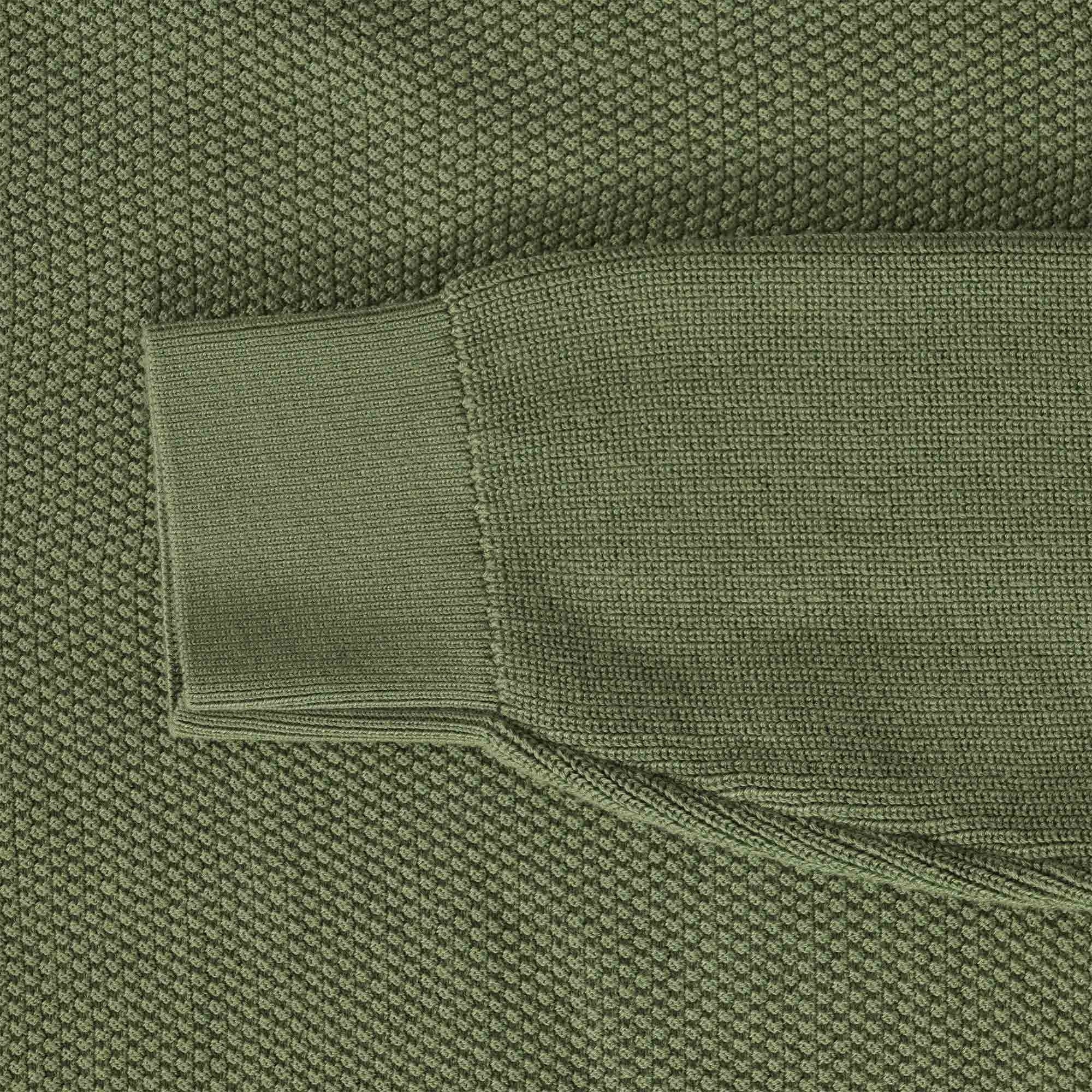 Barbour Drive Crew Neck Sweater - Light Moss