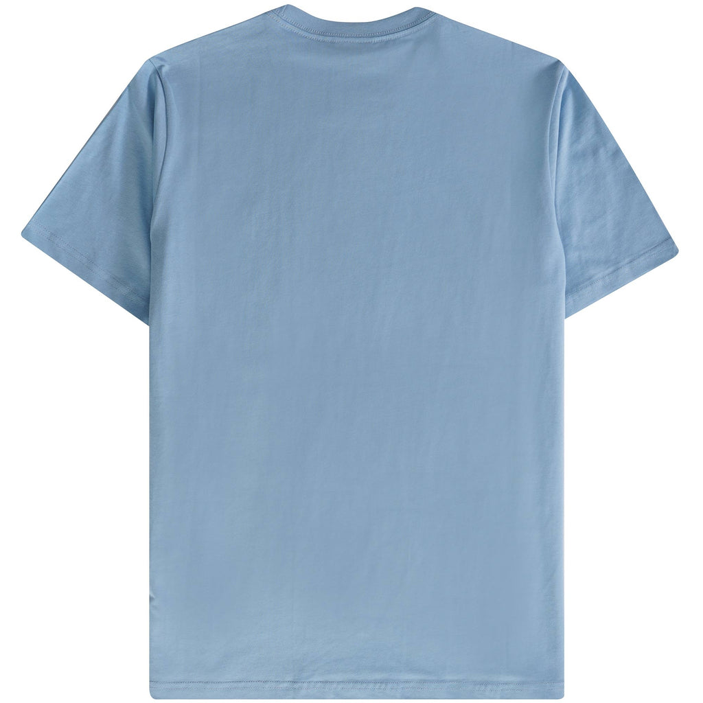 Paul Smith Cotton Zebra Logo T-Shirt - Sky Blue
