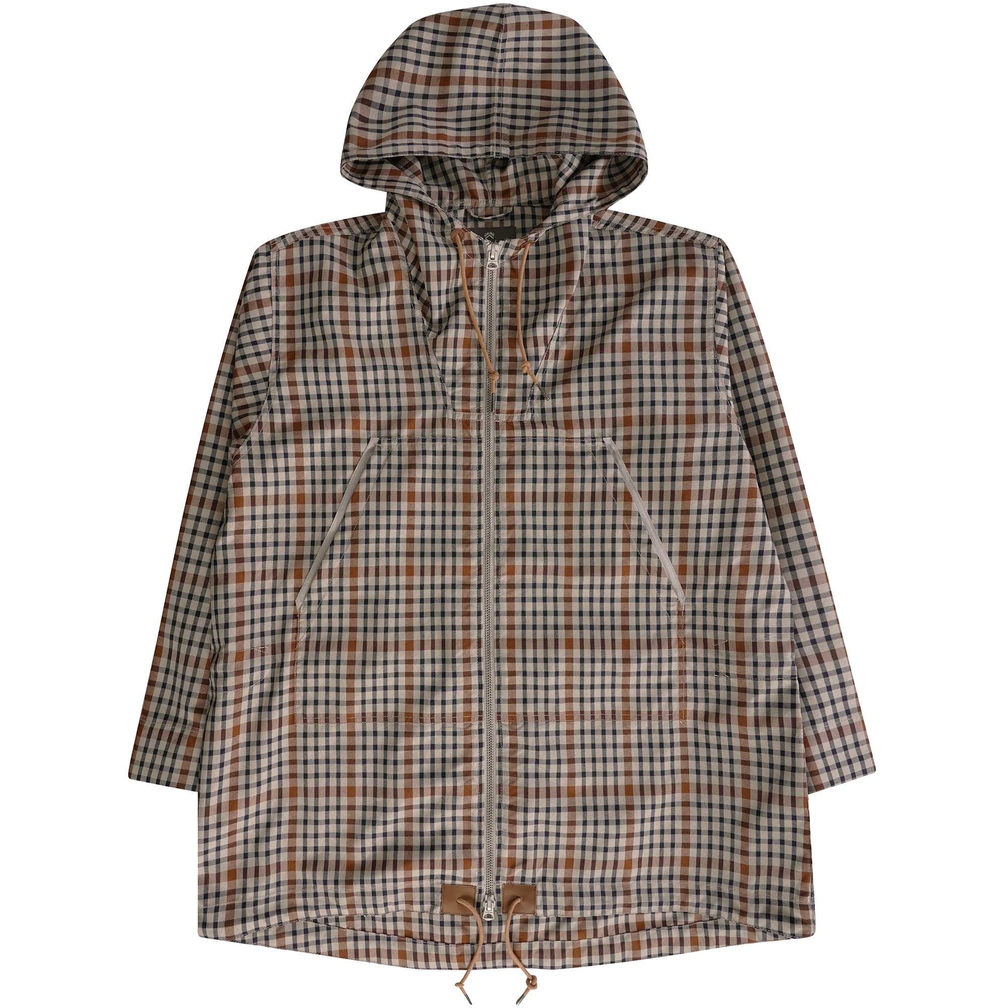 Nigel Cabourn Zip Smock - Stone Check