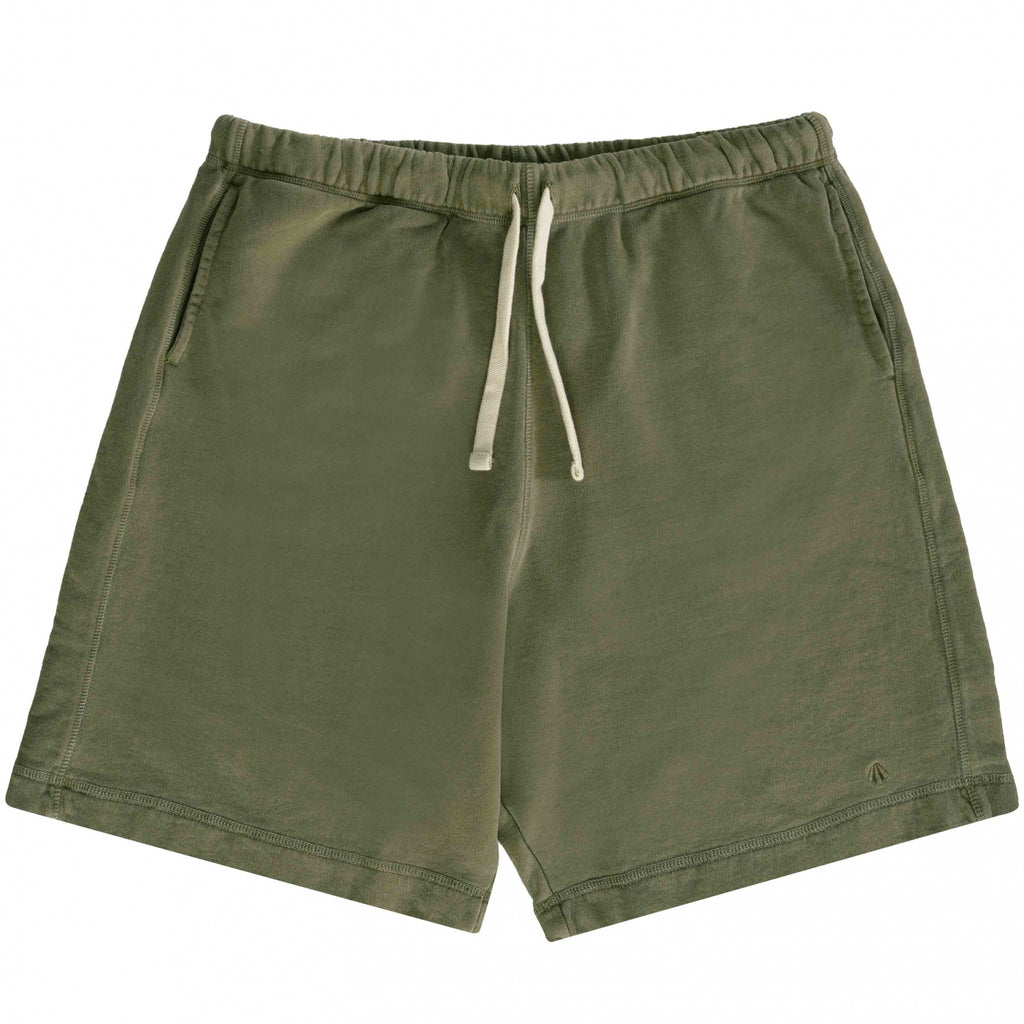Nigel Cabourn Embroidered Arrow Shorts - Green