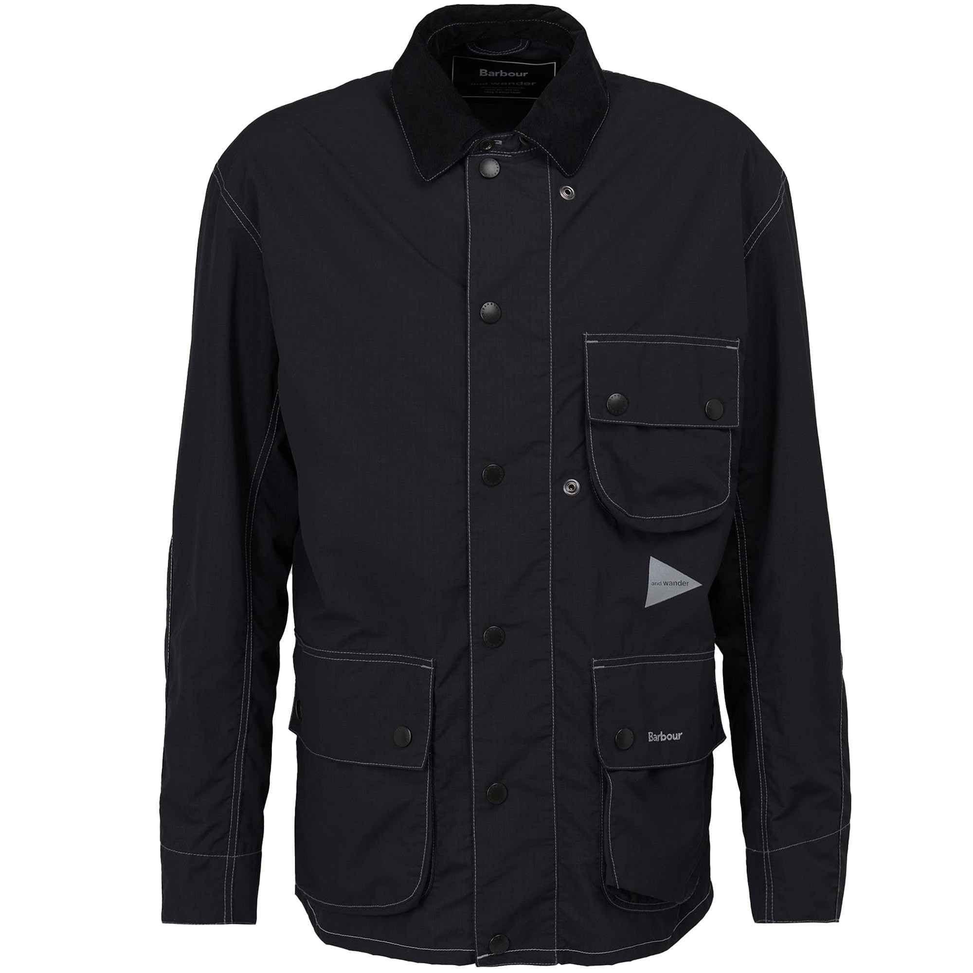 Barbour × and wander Pivot Jacket 黒 M 美品 Barbour x And Wander Pivot Jacket - Black | Garmentory