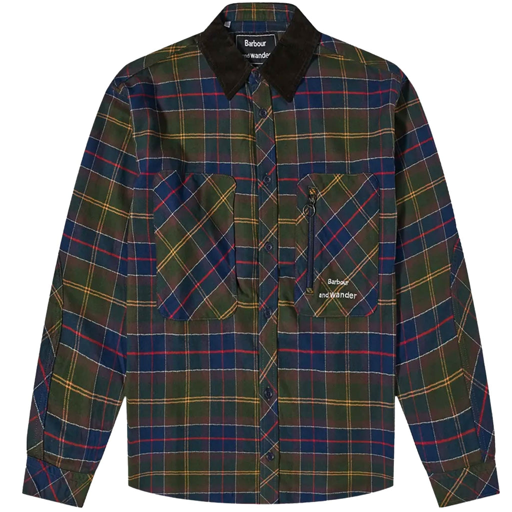 Barbour x And Wander Tartan Shirt - Classic Tartan