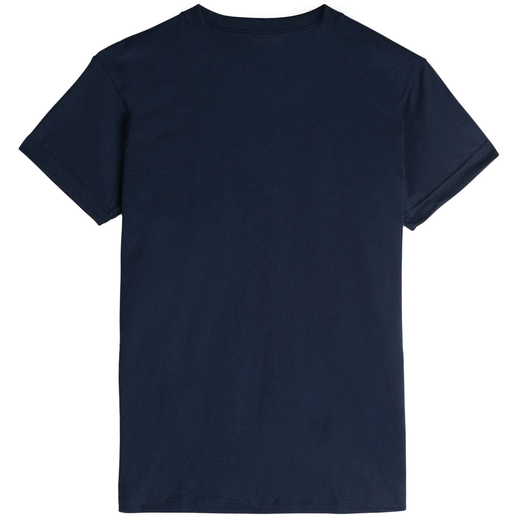 Naked and Famous Denim Circular Knit T-Shirt - Navy