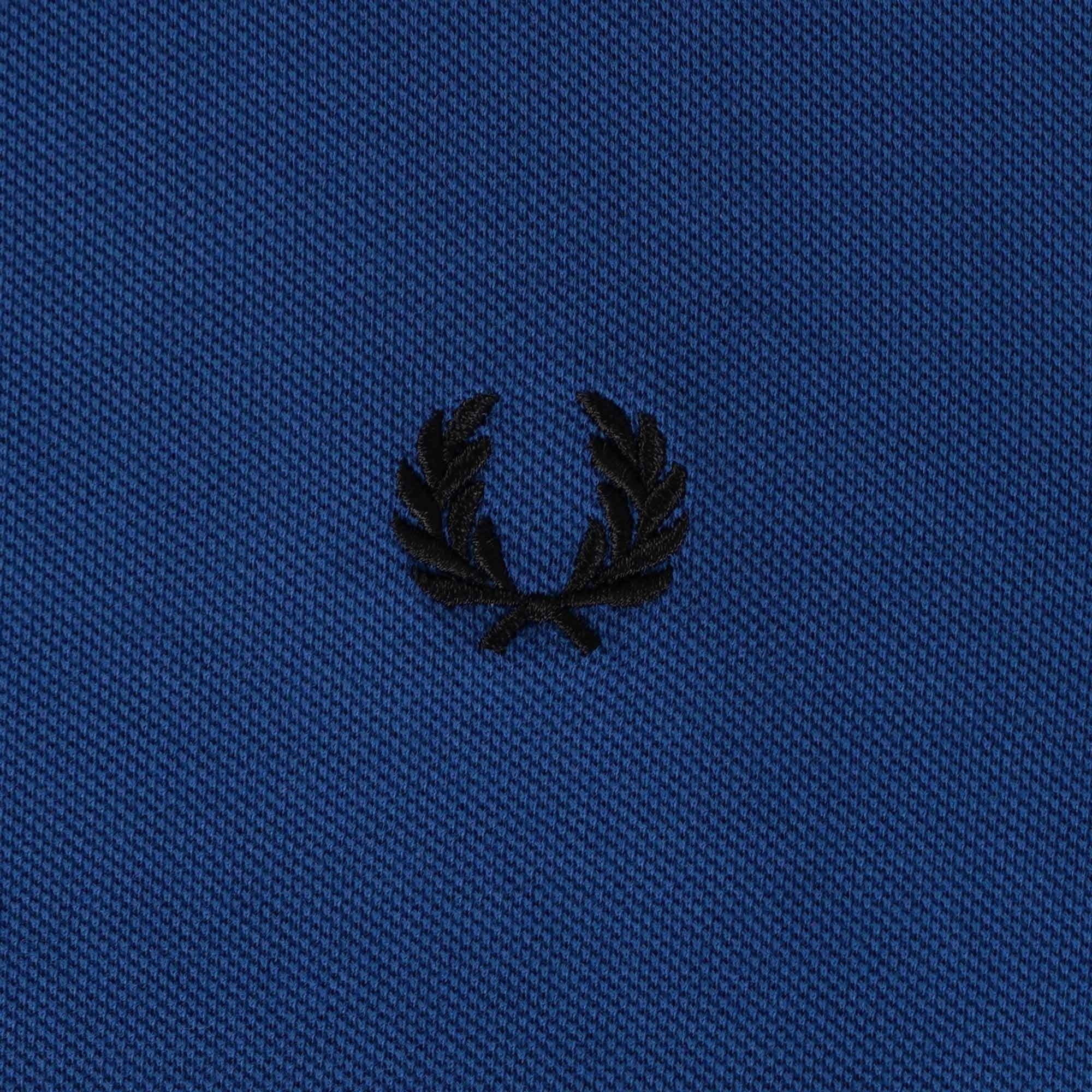 Fred Perry M3600 Twin Tipped Polo Shirt - Colbalt