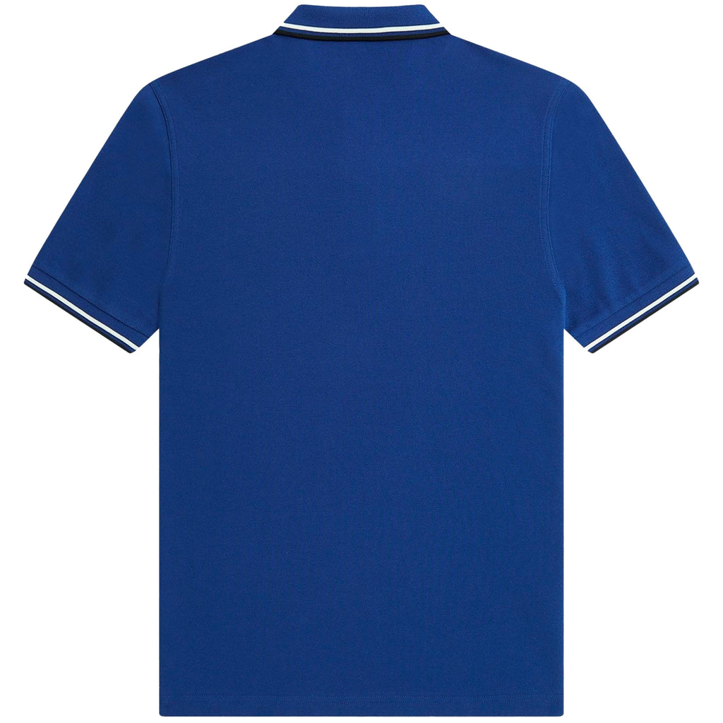 Fred Perry M3600 Twin Tipped Polo Shirt - Colbalt