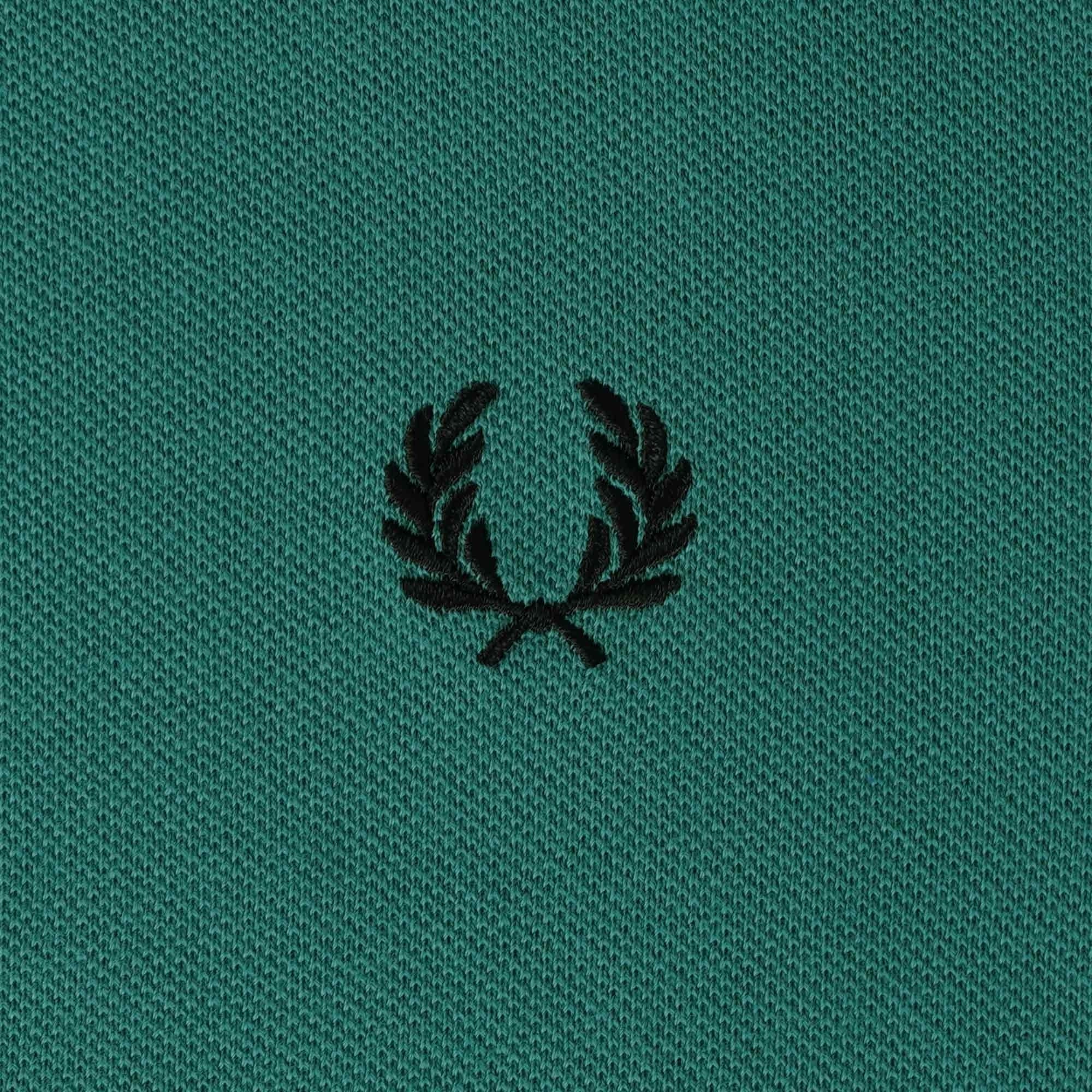 Fred Perry M3600 Twin Tipped Polo Shirt - Deep Mint