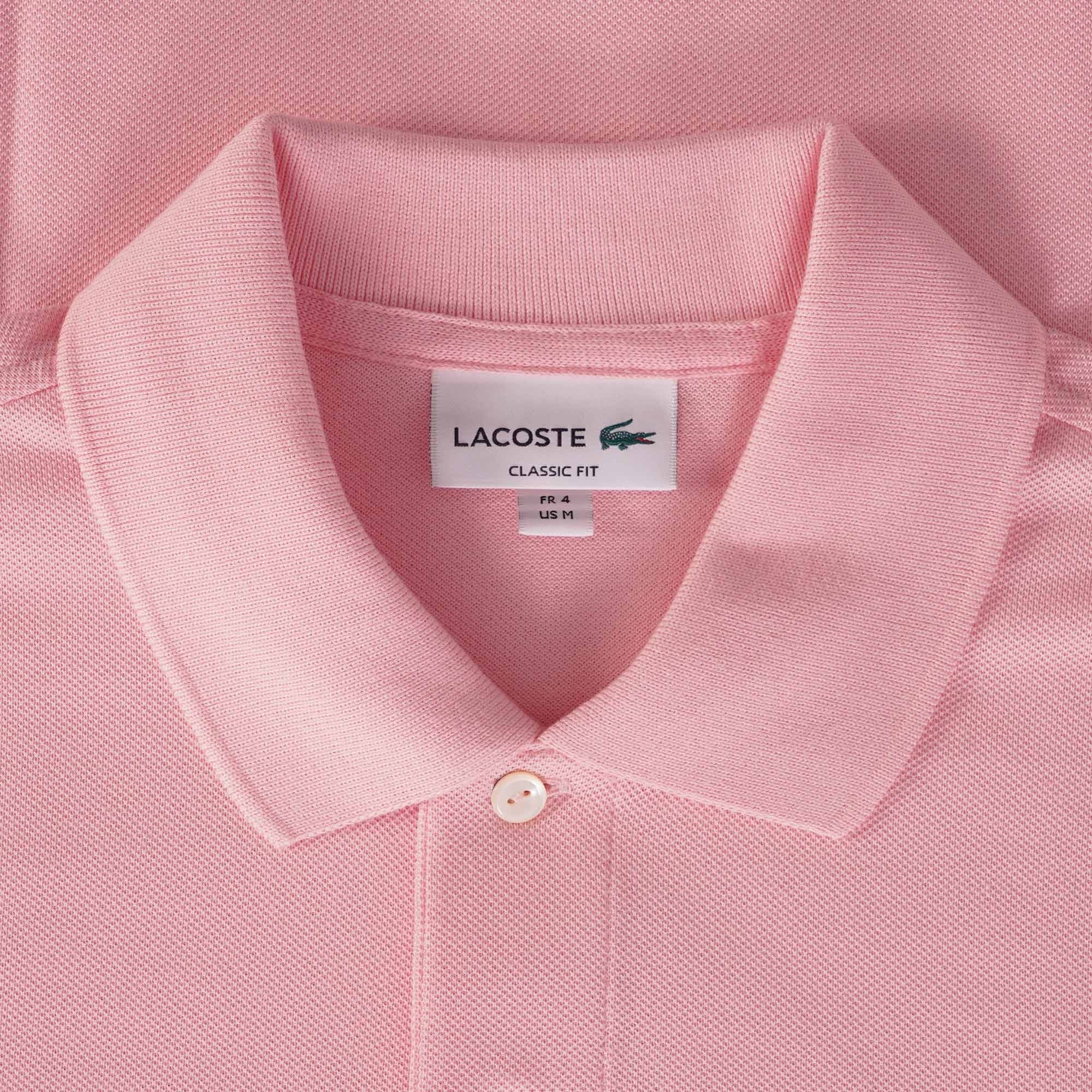 Lacoste Classic Fit Polo Shirt - Rose Pink