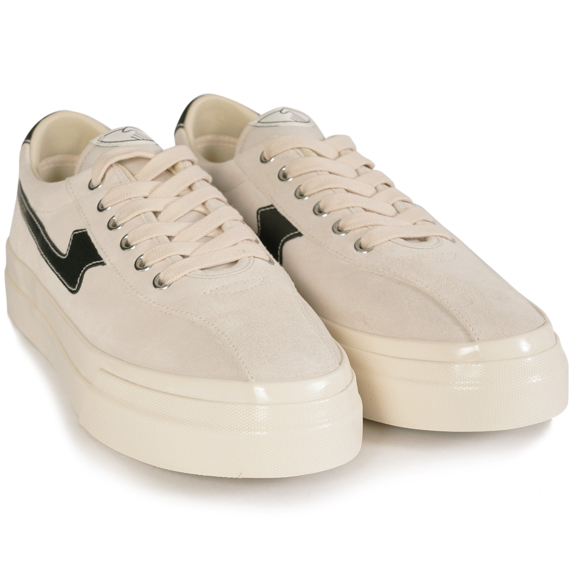 Stepney Workers Club Dellow S-Strike Suede - Ecru/Black