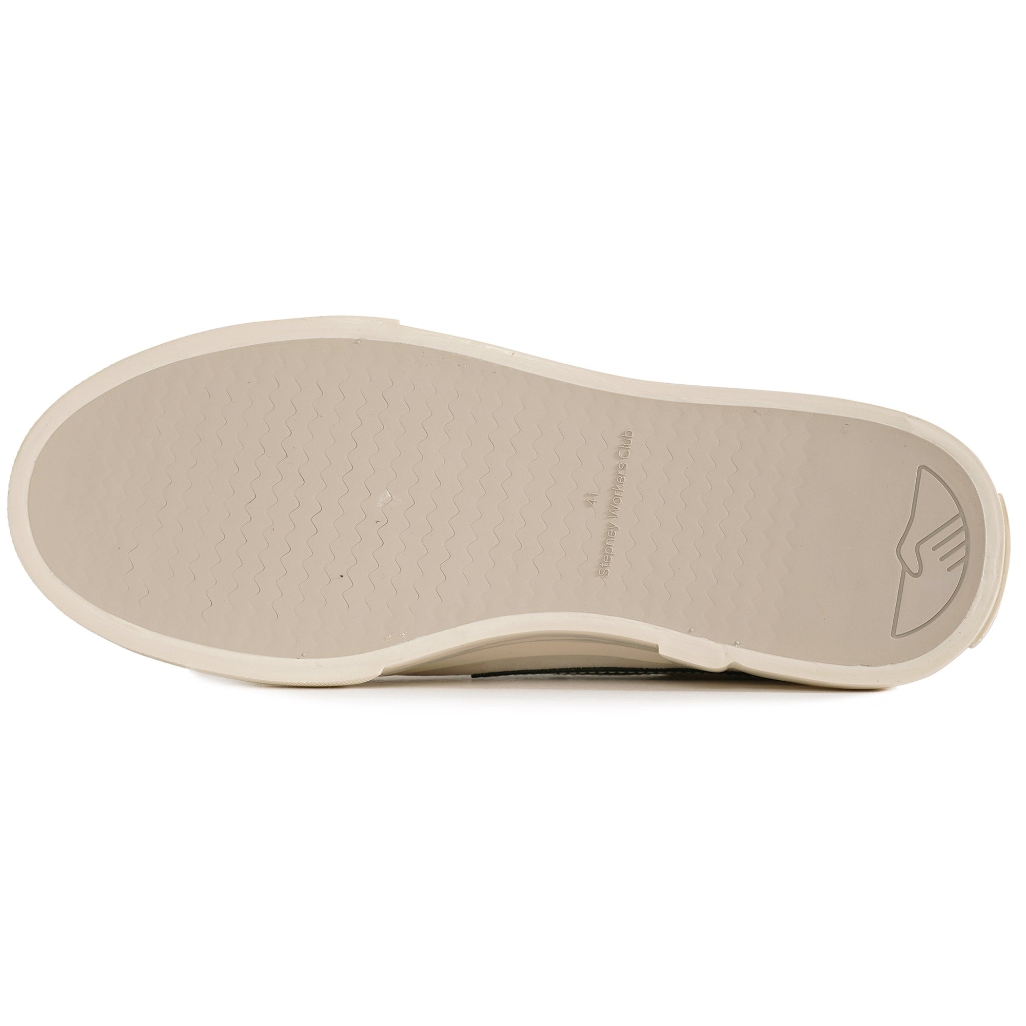 Stepney Workers Club Dellow S-Strike Suede - Ecru/Black