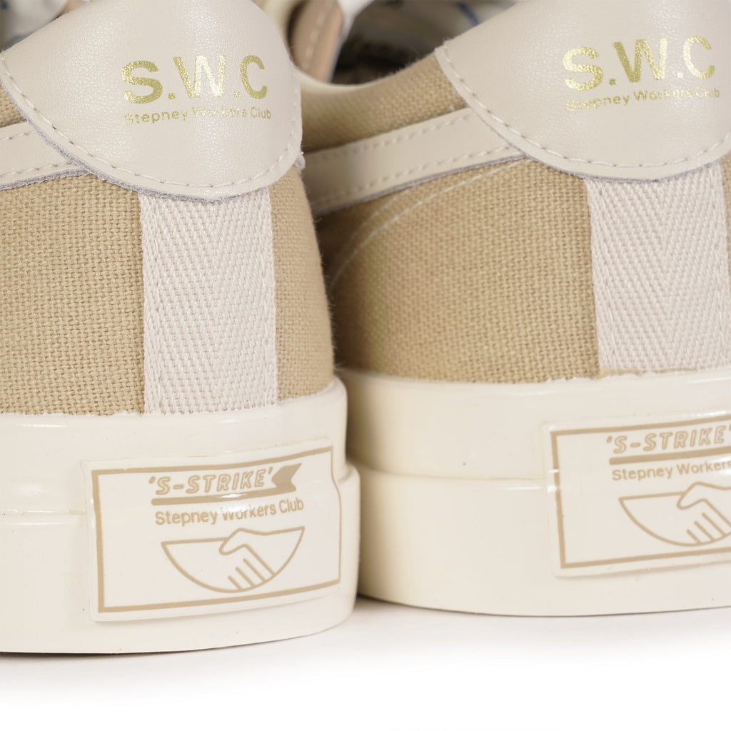 Stepney Workers Club Dellow S-Strike Canvas - Sand/Ecru
