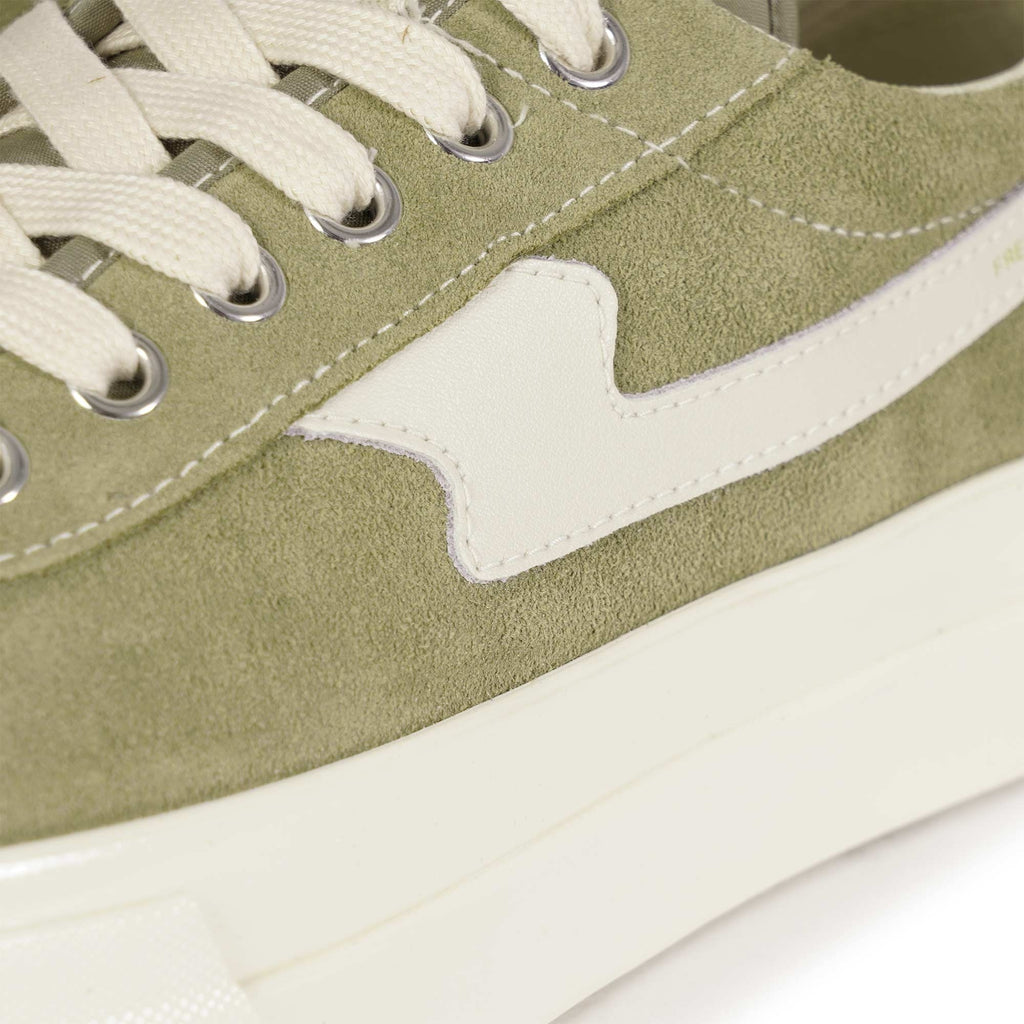Stepney Workers Club Dellow S-Strike Suede - Moss/Ecru