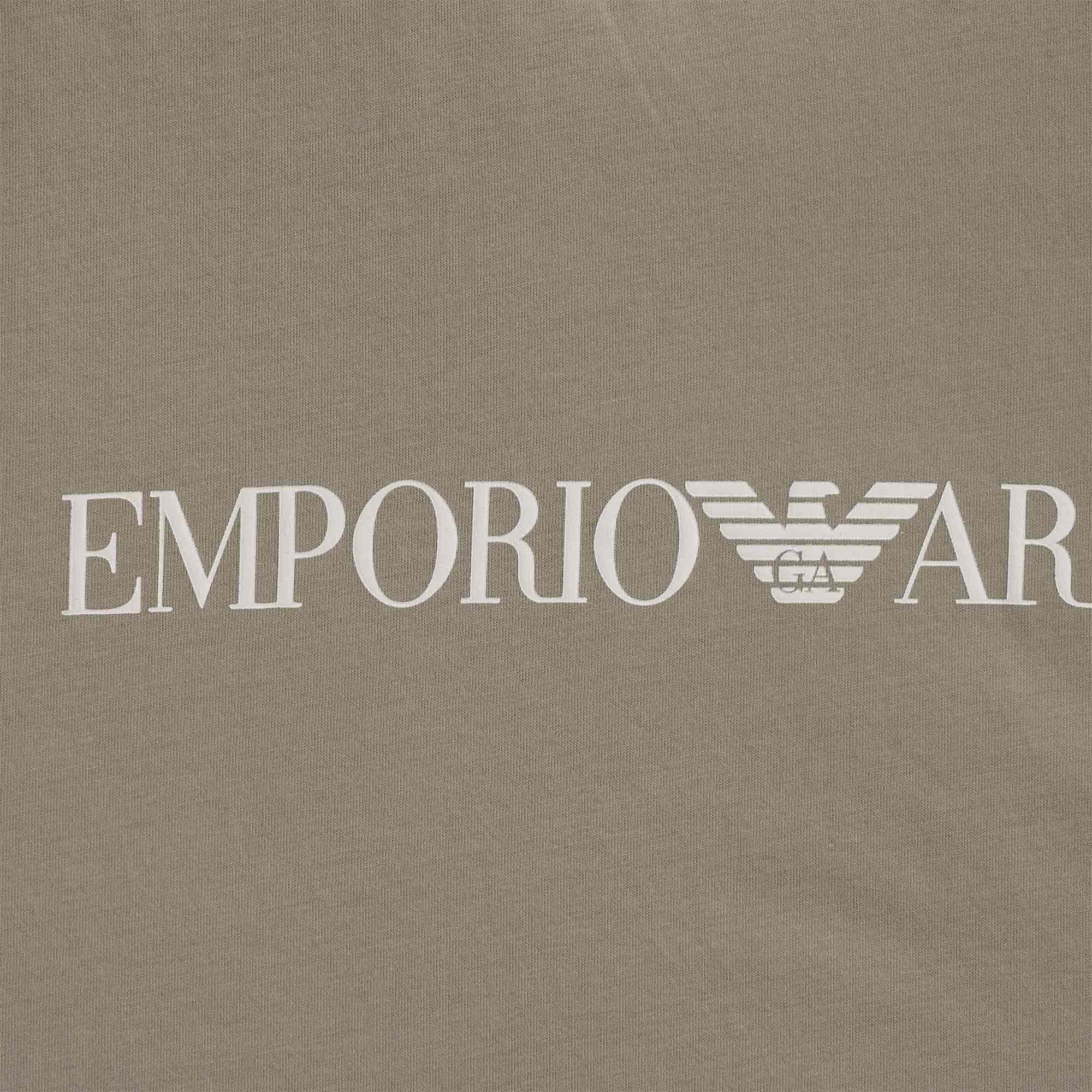 Emporio Armani Logo T-Shirt - Incenso