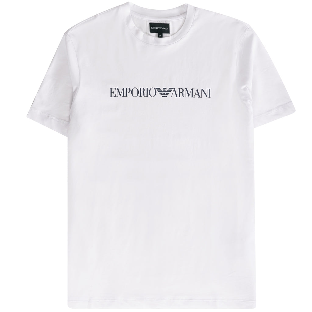 Emporio Armani Logo T-Shirt - Bianco