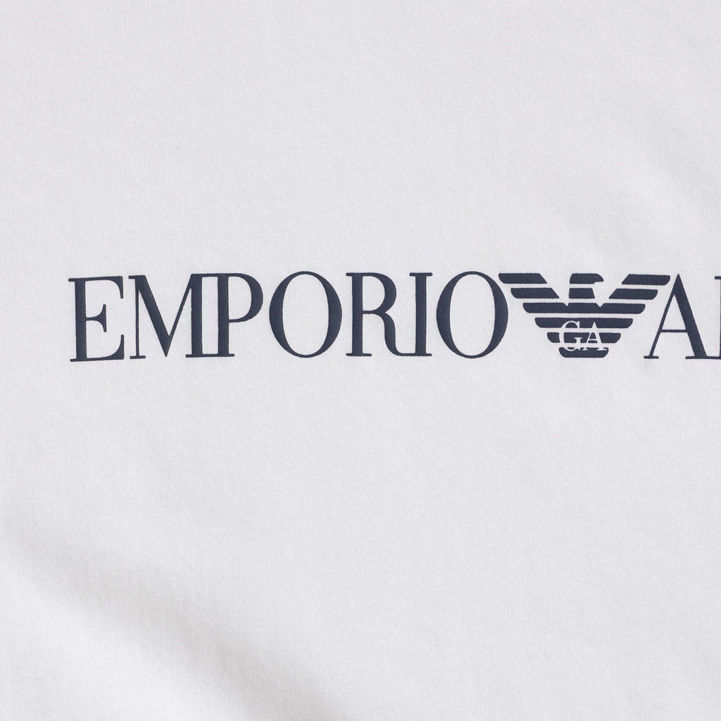 Emporio Armani Logo T-Shirt - Bianco