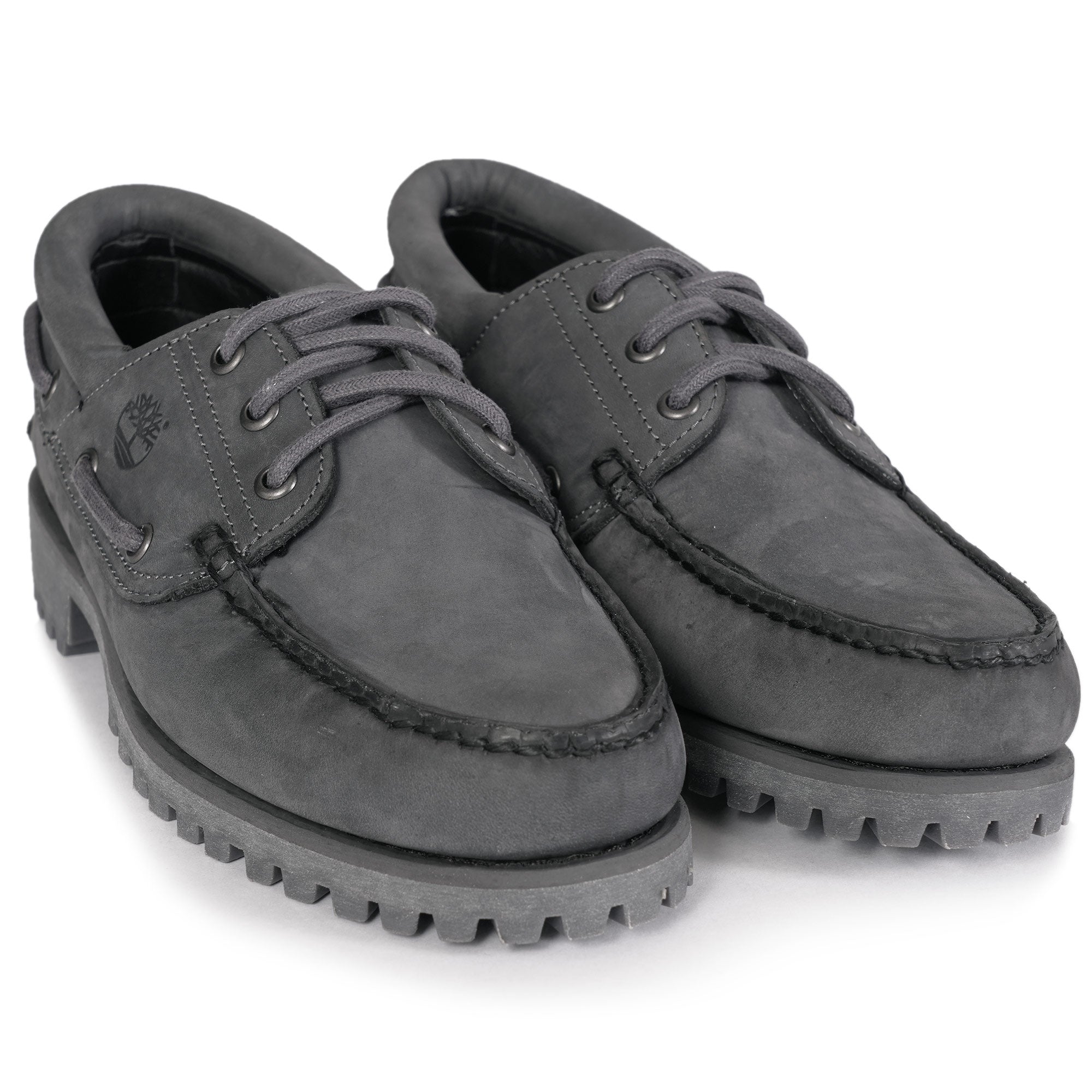 Timberland 3-Eye Lug Handsewn Boat Shoe - Grey