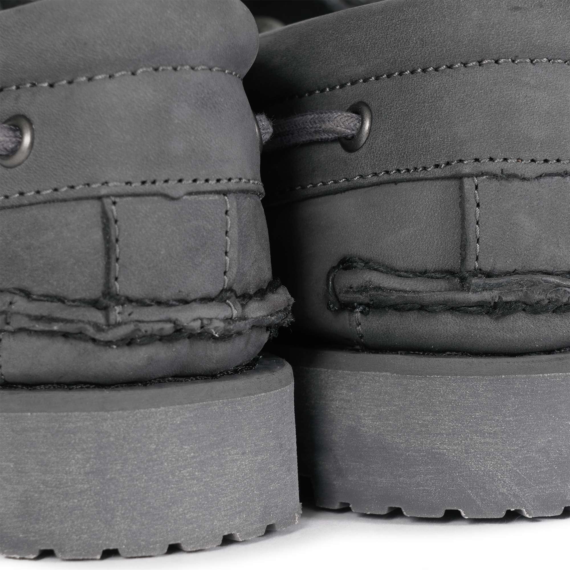 Timberland 3-Eye Lug Handsewn Boat Shoe - Grey