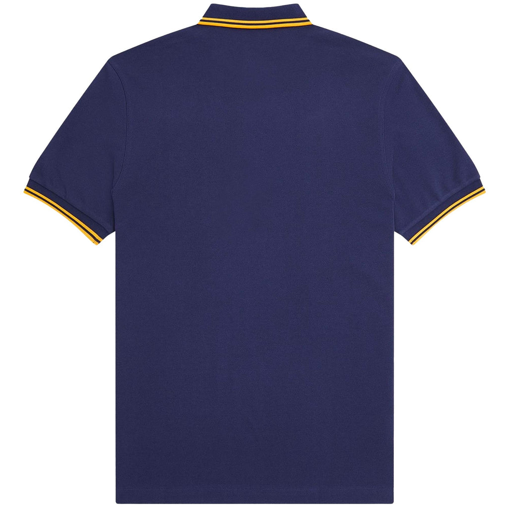 Fred Perry M3600 Twin Tipped Polo Shirt - French Navy