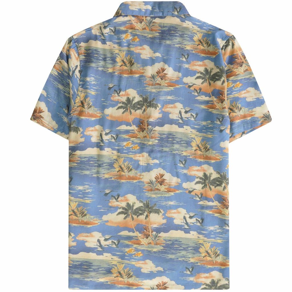 Nudie Jeans Arvid Hawaii Azure Shirt - Multi