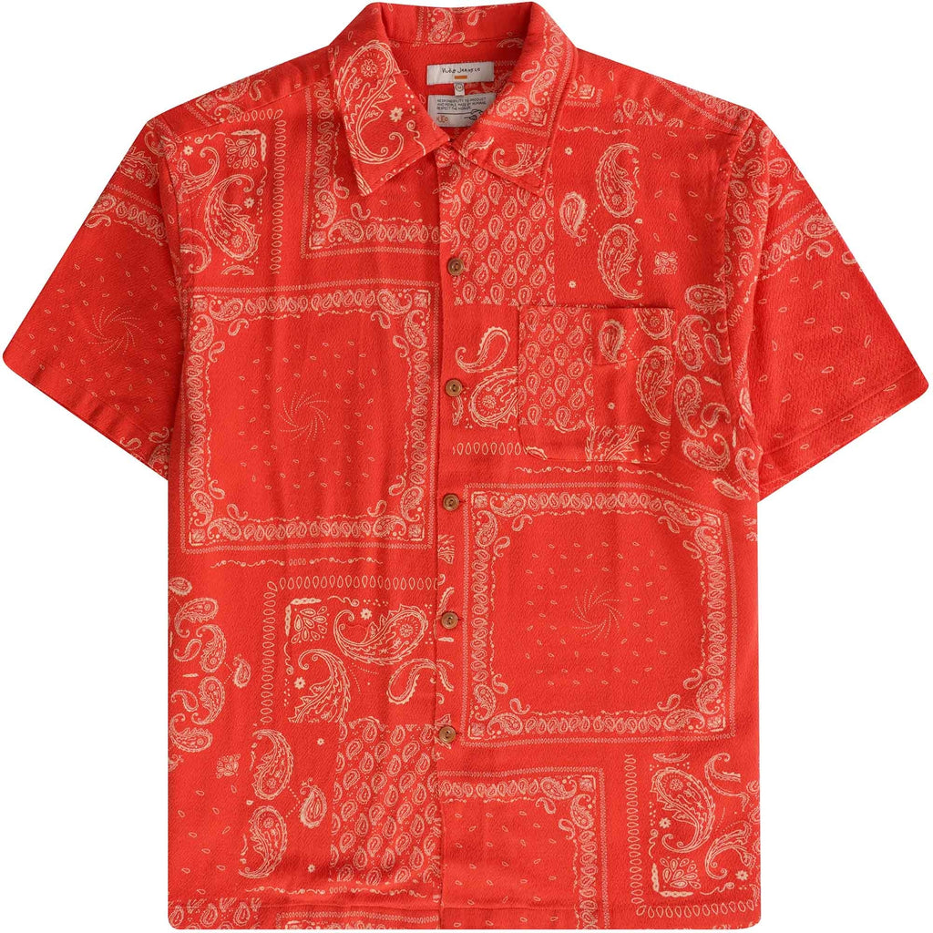 Nudie Jeans Aron Bandana - Red