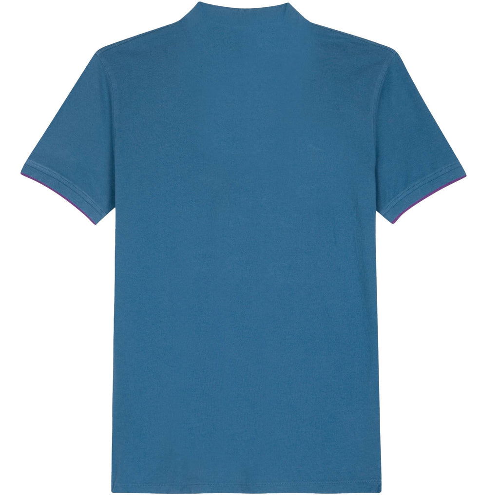 Paul Smith Slim-Fit Zebra Logo Polo Shirt - Petrol Blue