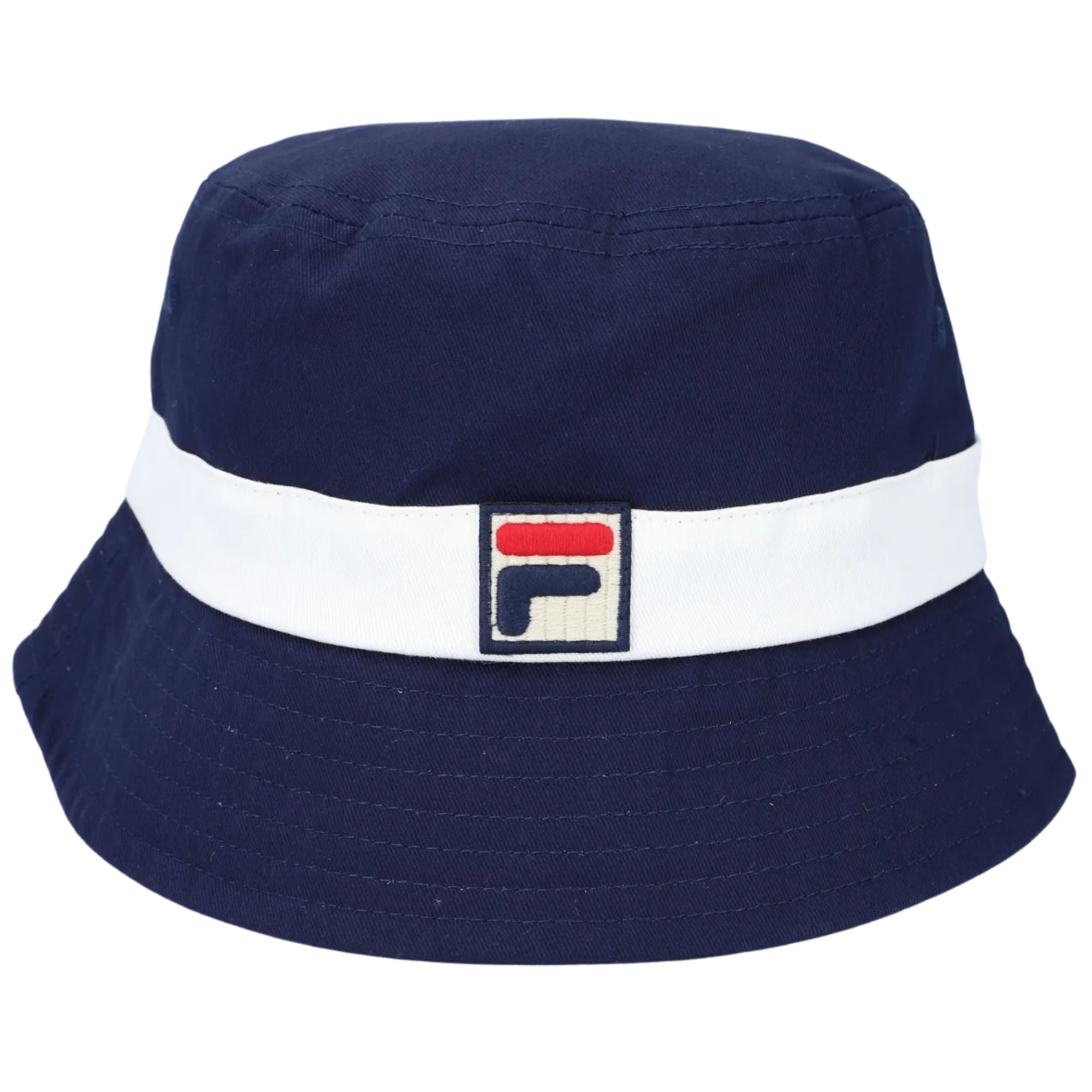 Fila Vintage Tabbs Bucket Hat - Fila Navy
