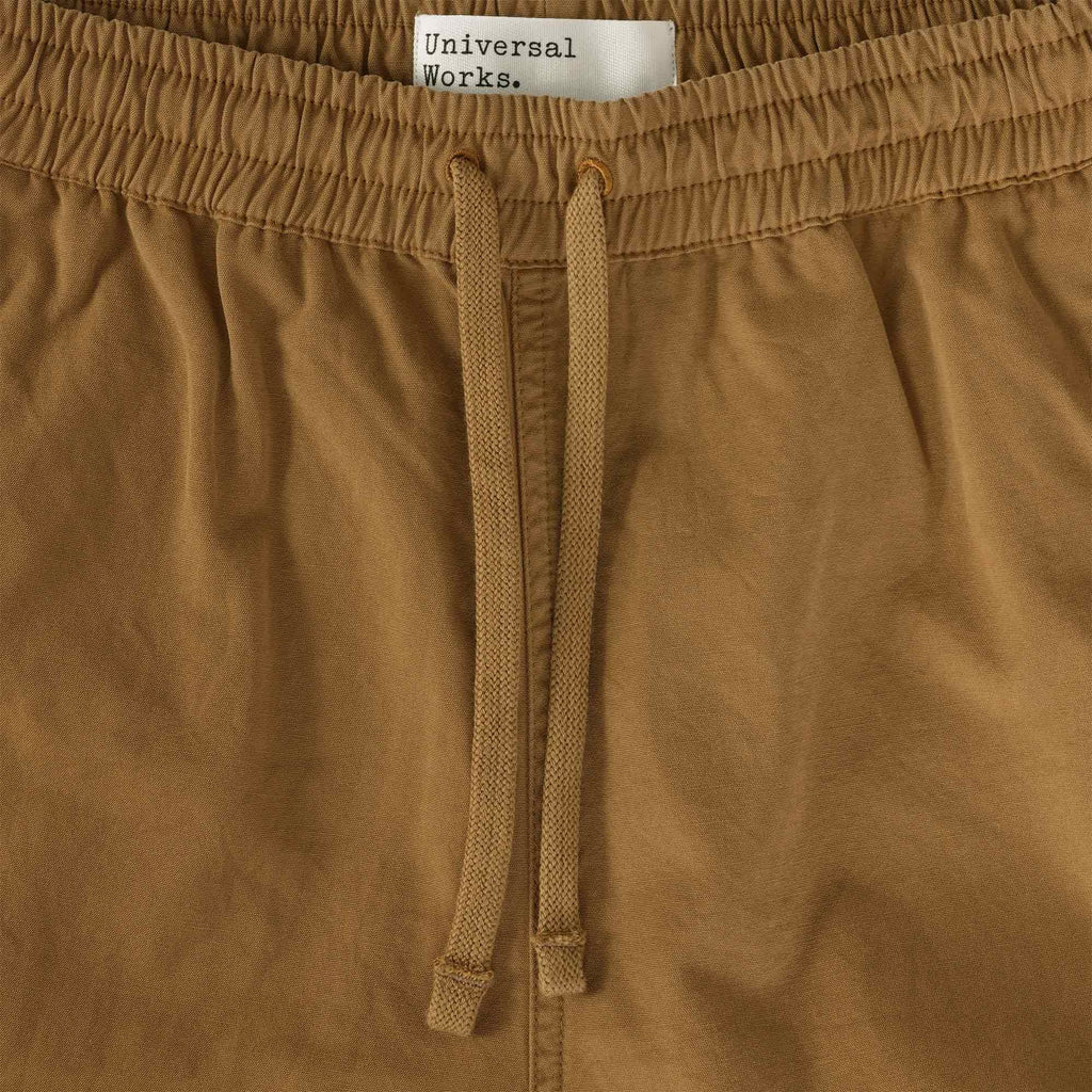 Universal Works Canvas Beach Shorts - Cumin