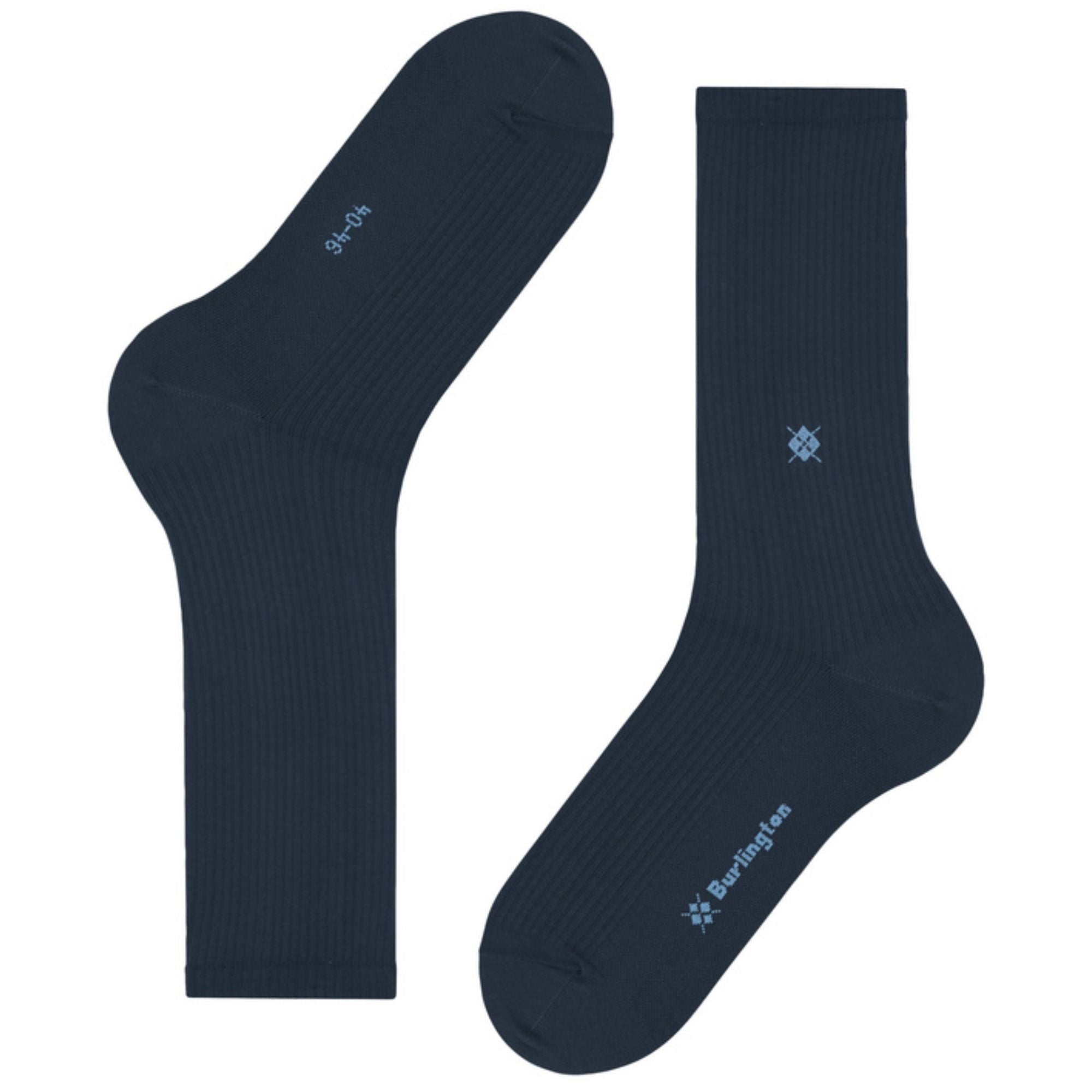 Burlington Socks Boston Socks - Navy