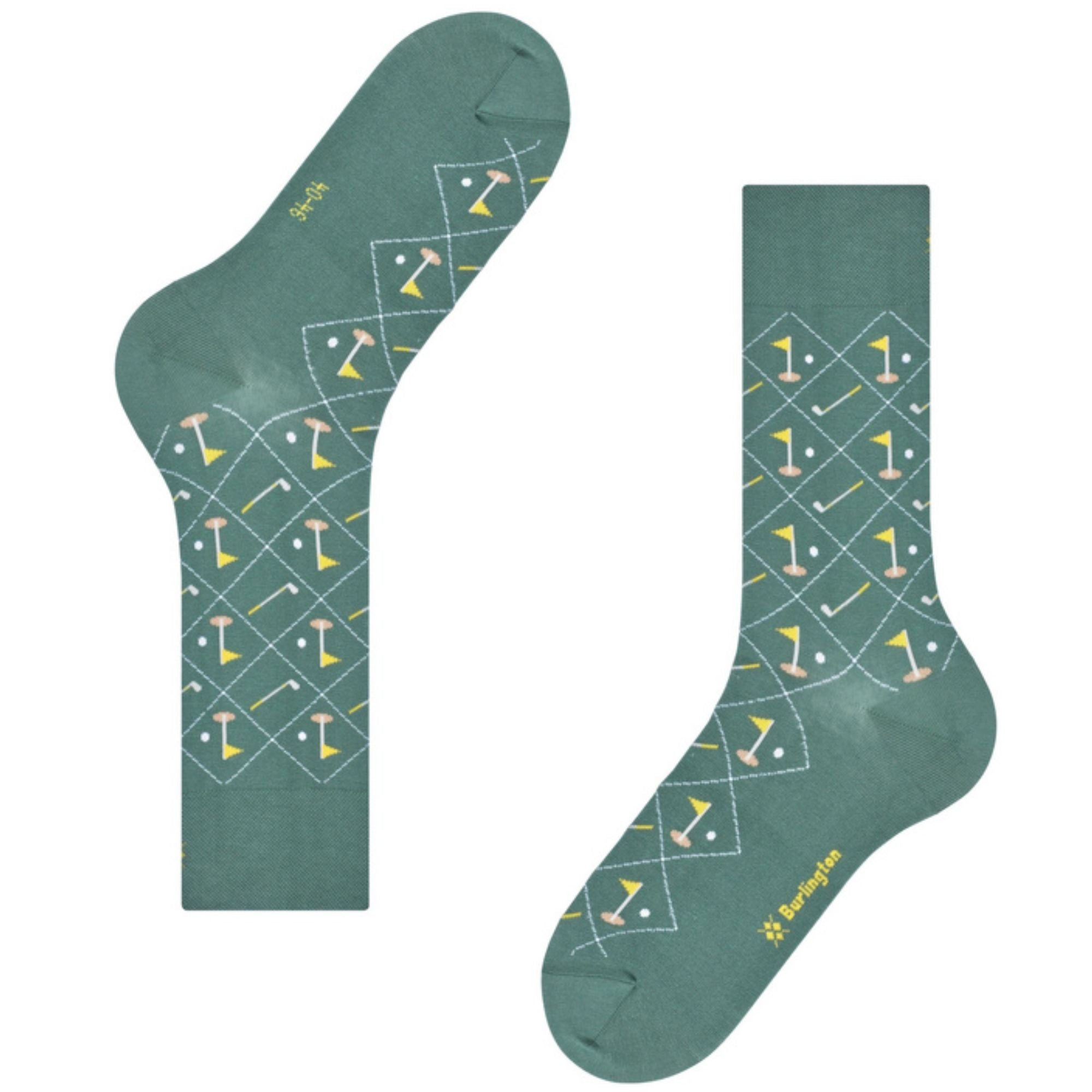 Golf Club Socks - Green
