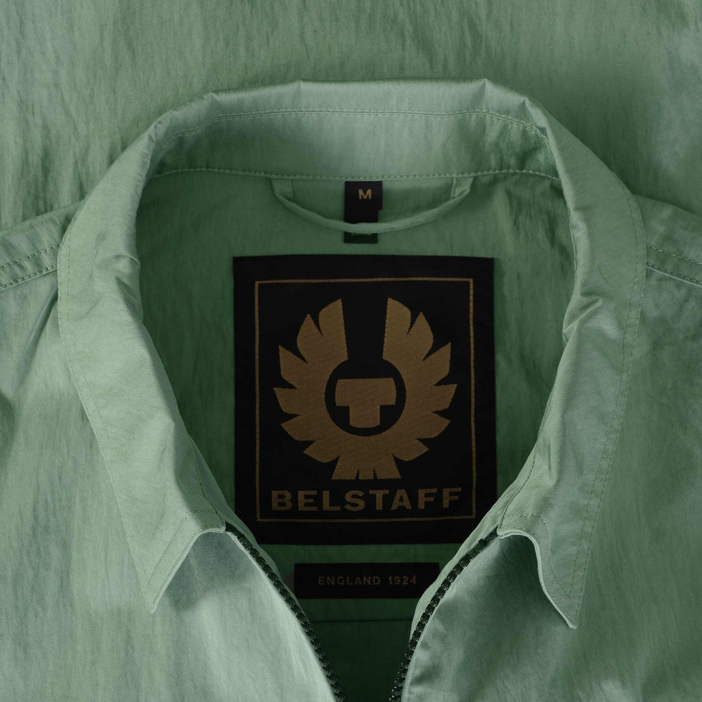 Belstaff Rail Overshirt - Steel Green