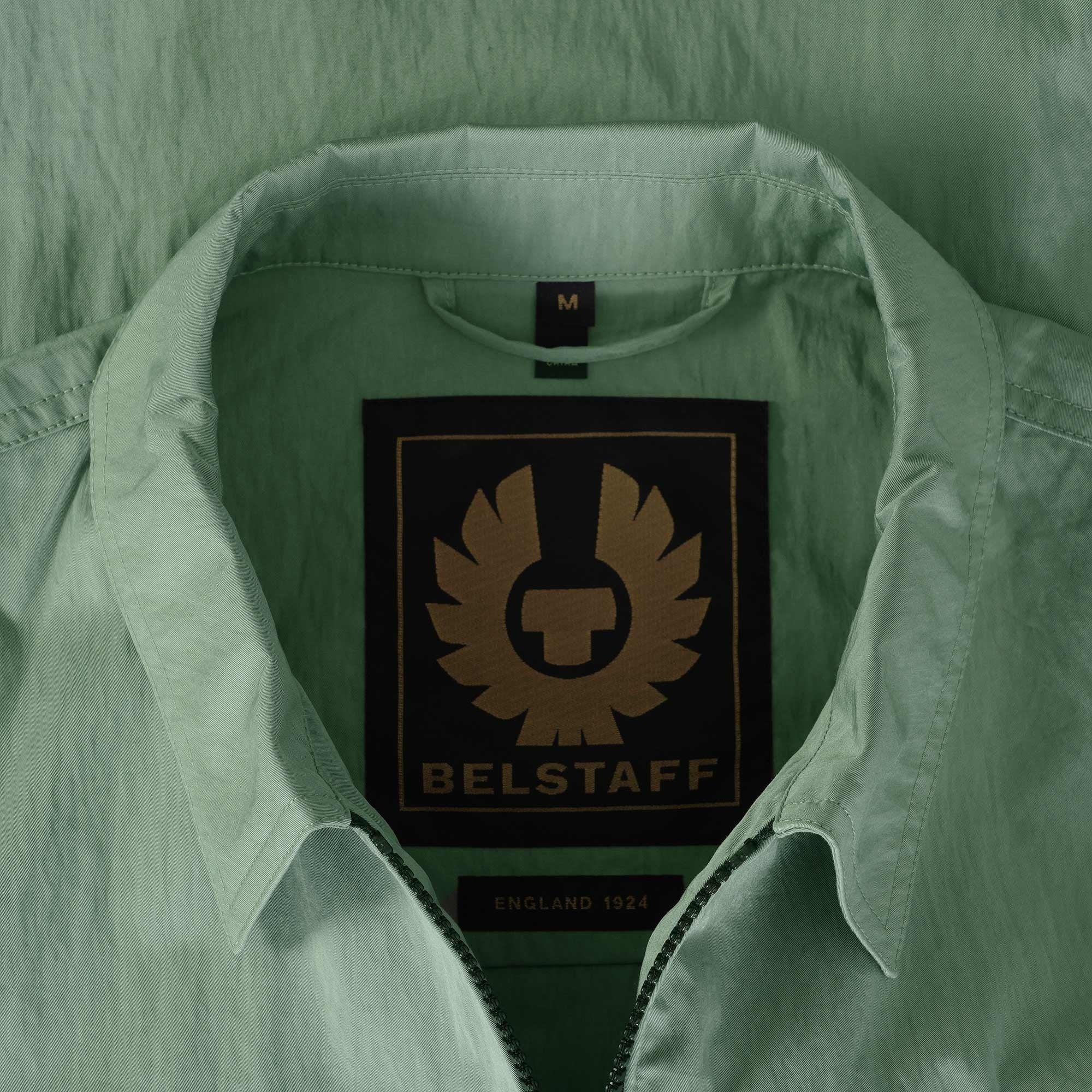 Belstaff Rail Overshirt - Steel Green