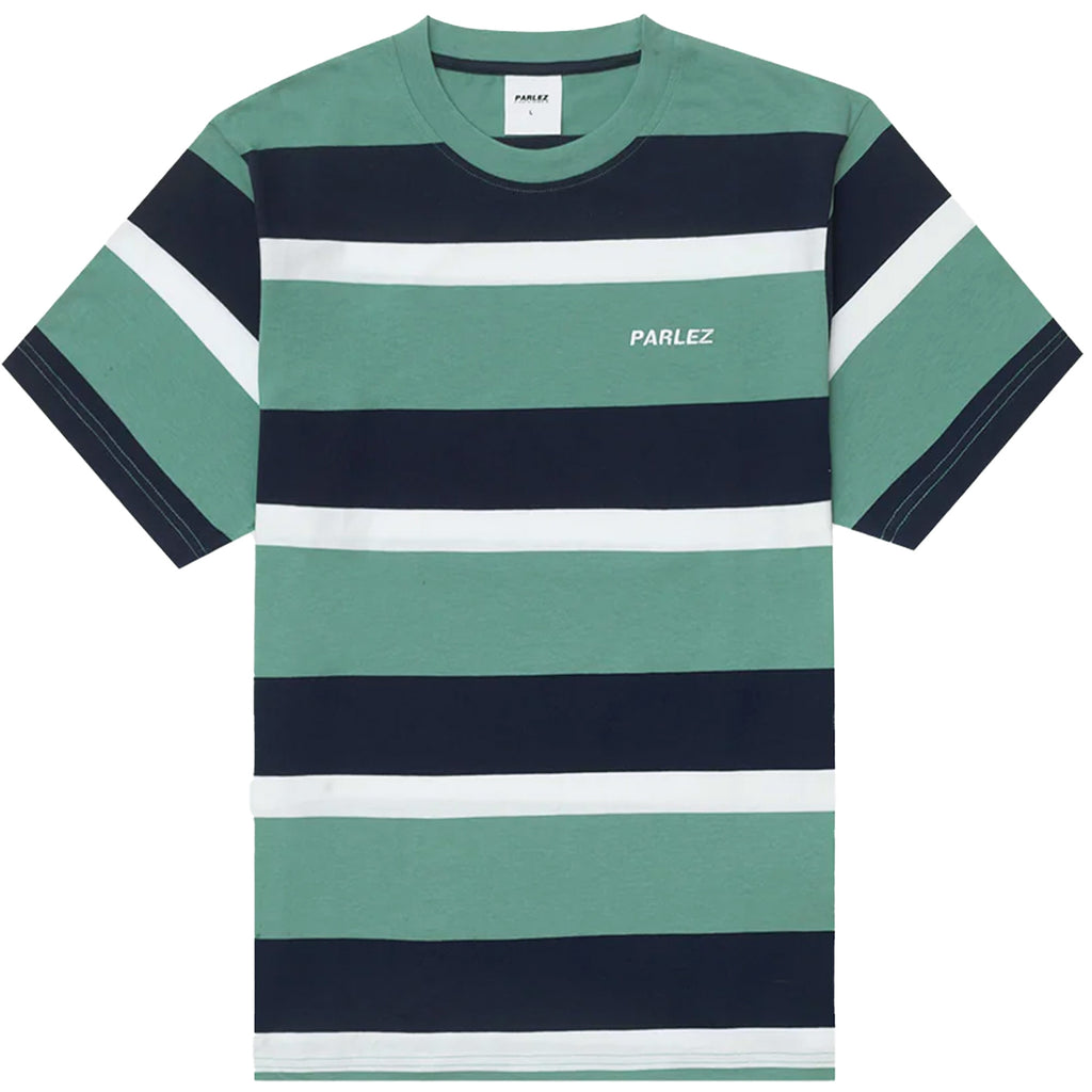 Parlez Topanga Stripe T-Shirt - Aqua
