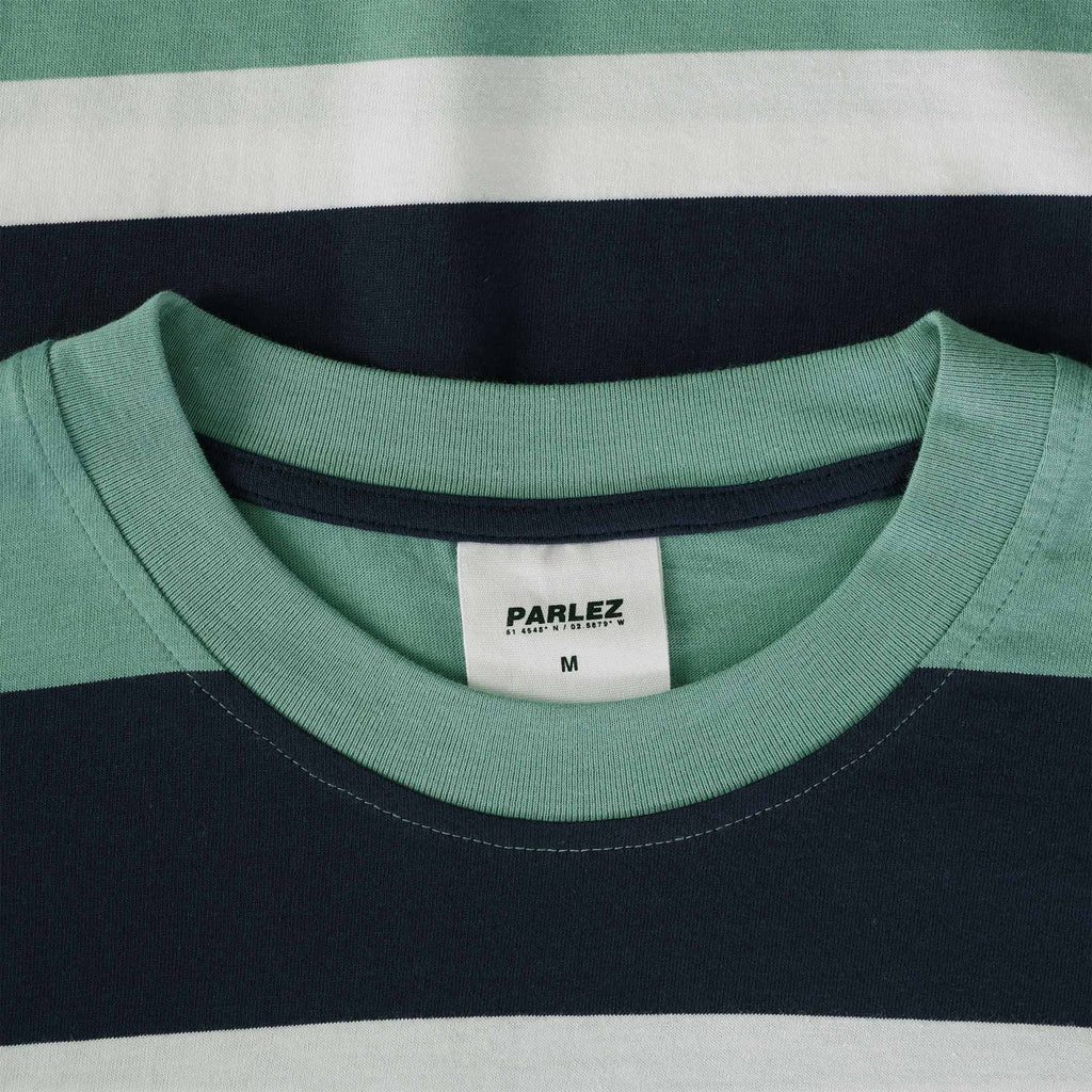 Parlez Topanga Stripe T-Shirt - Aqua