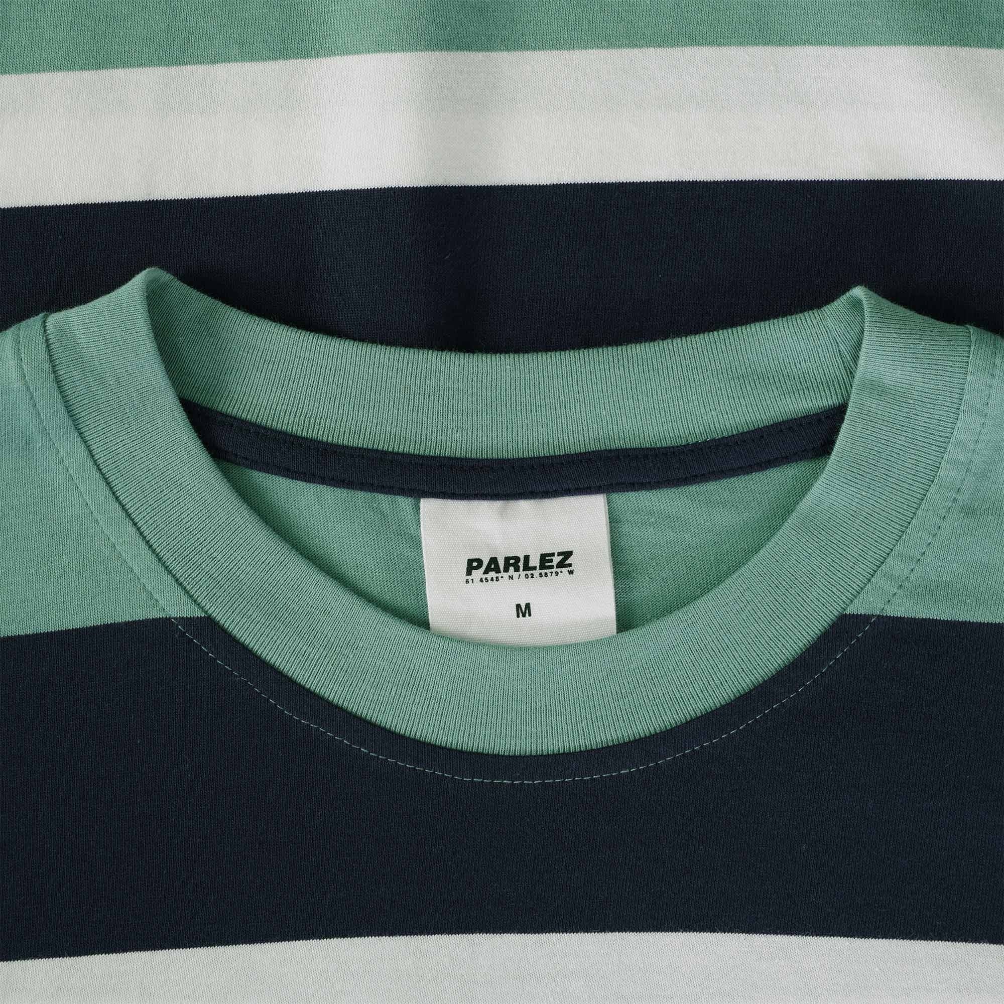 Parlez Topanga Stripe T-Shirt - Aqua