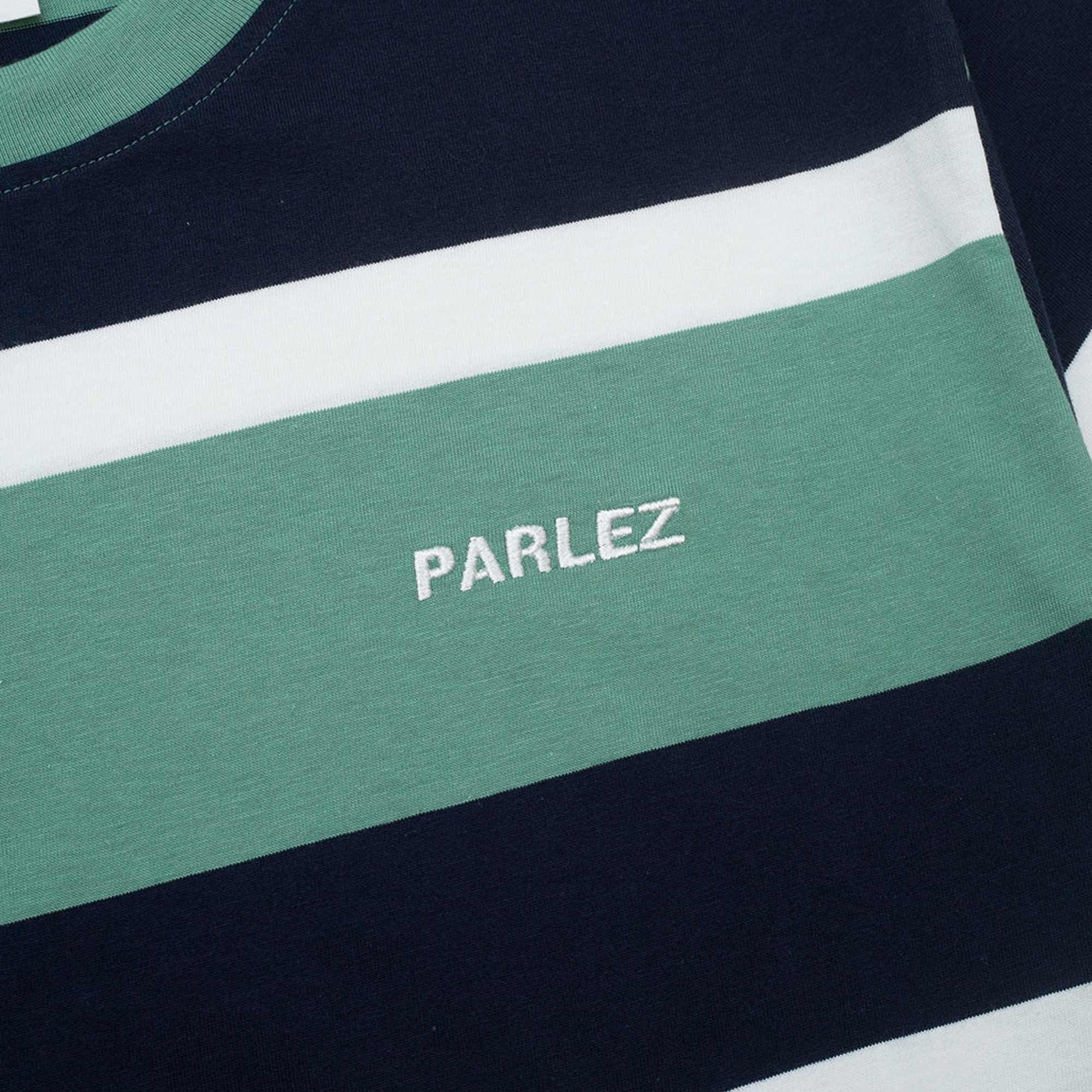 Parlez Topanga Stripe T-Shirt - Aqua