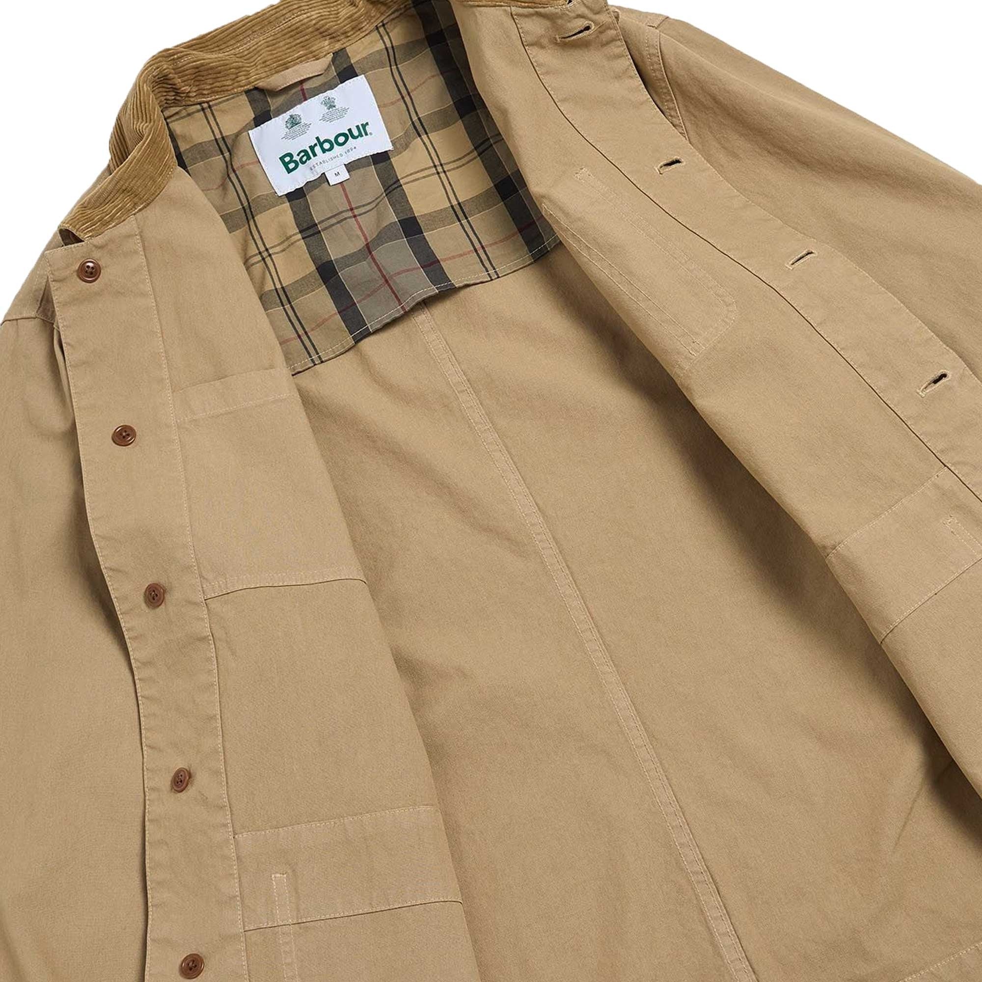 Barbour Chore Casual Jacket - Yellow