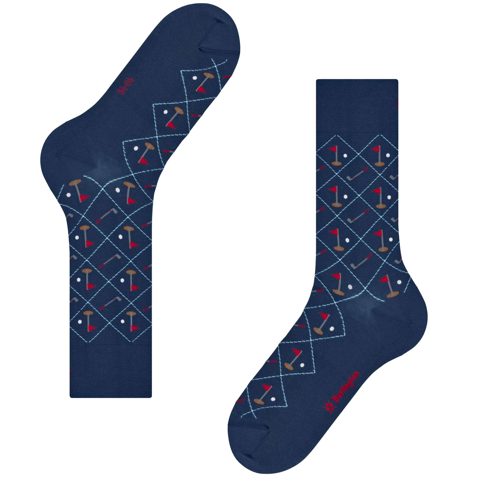 Golf Club Socks - Blue