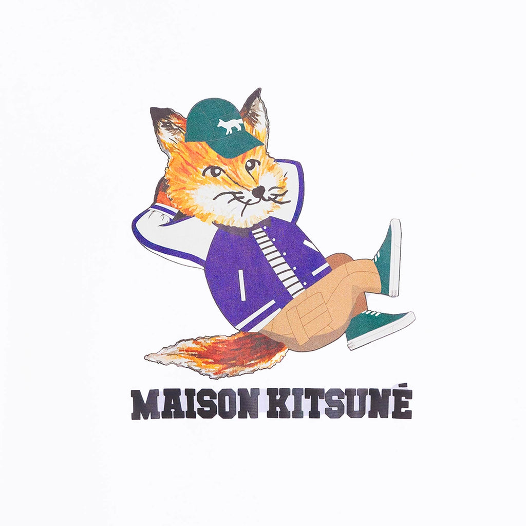 Maison Kitsune Dressed Fox Easy T-Shirt - White