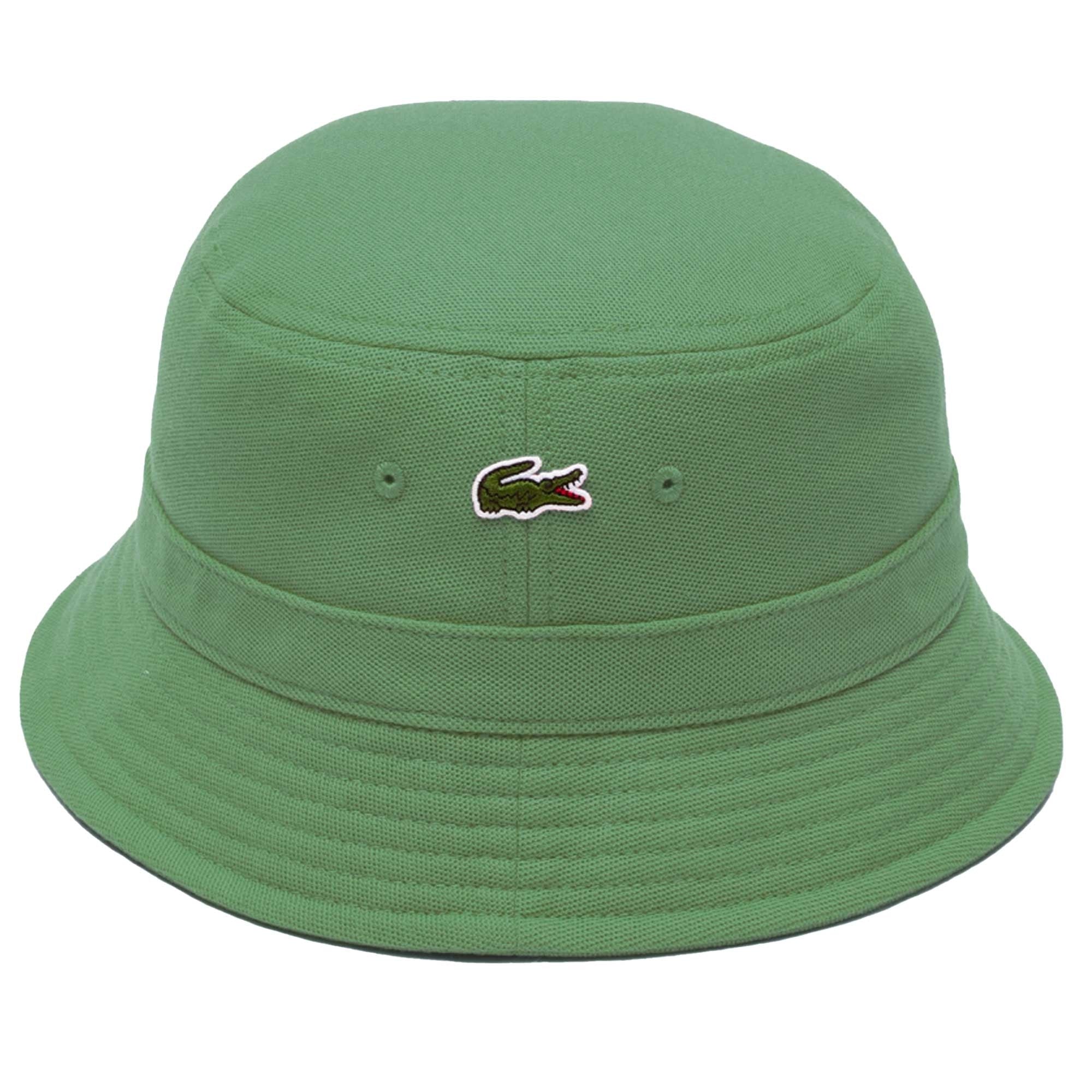 Lacoste Unisex Organic Cotton Bob Hat - Mint