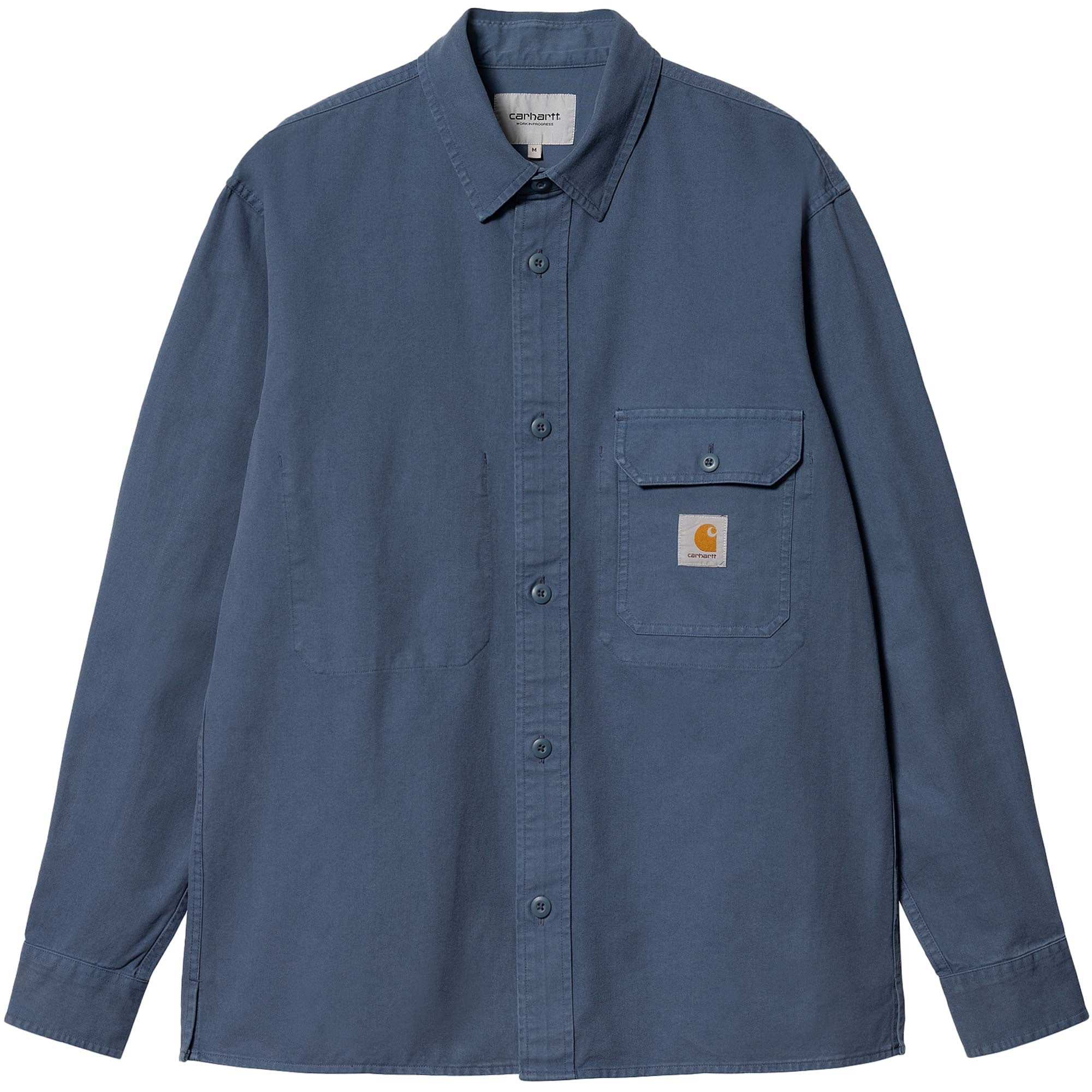 Reno Shirt Jacket - Storm Blue – Stuarts London