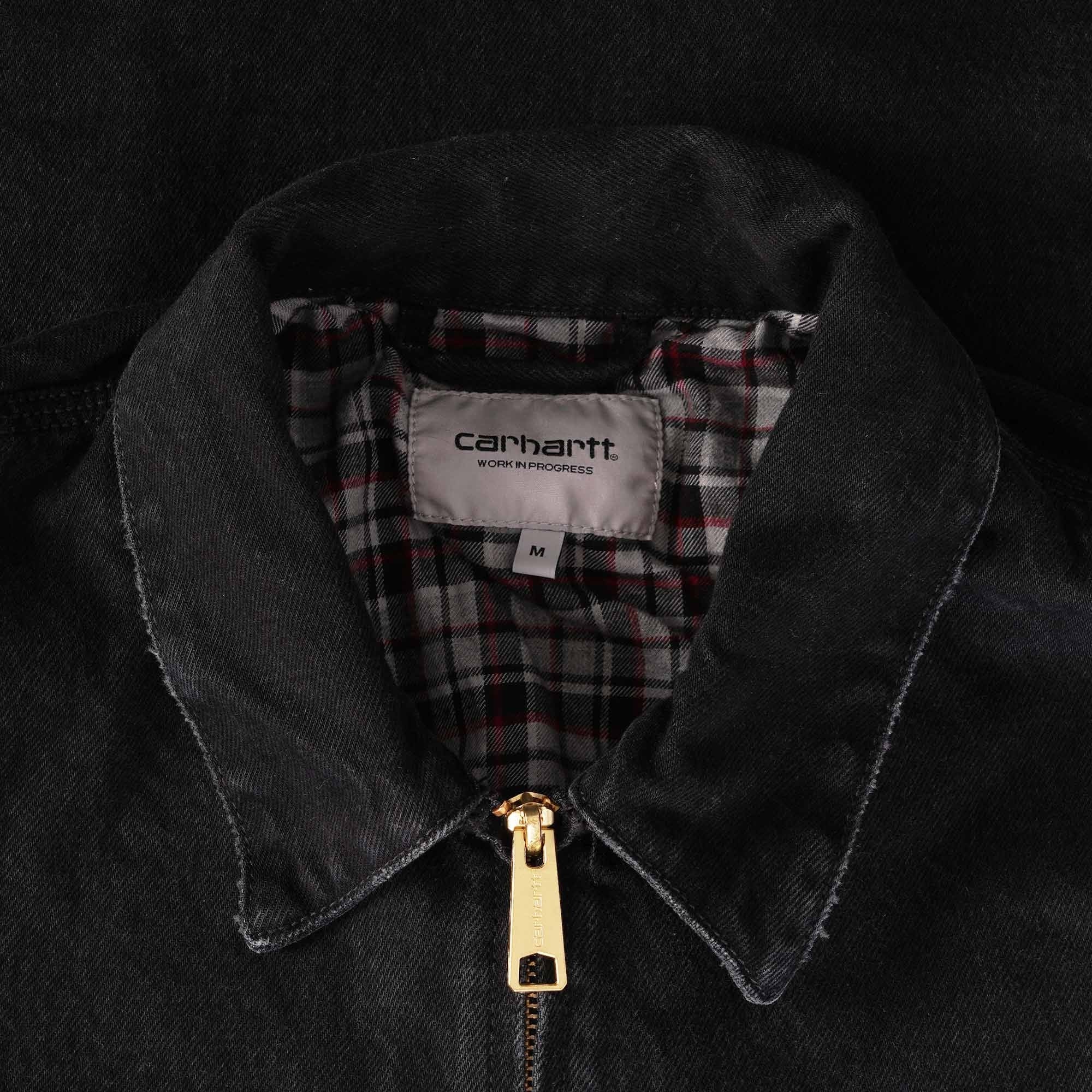 Carhartt WIP Rider Jacket - Stone Washed Black