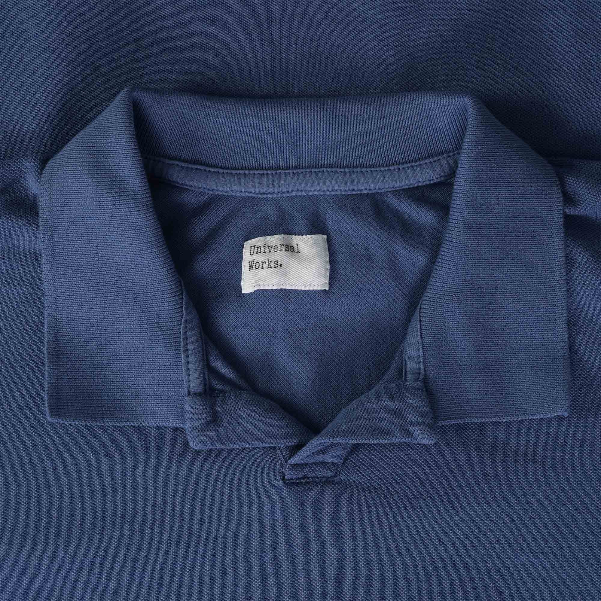 Universal Works Vacation Polo Shirt - Blue