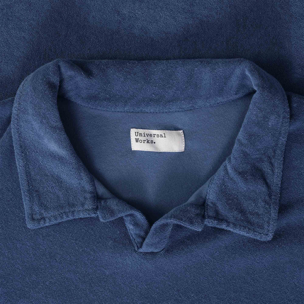 Universal Works Vacation Polo Shirt - Blue