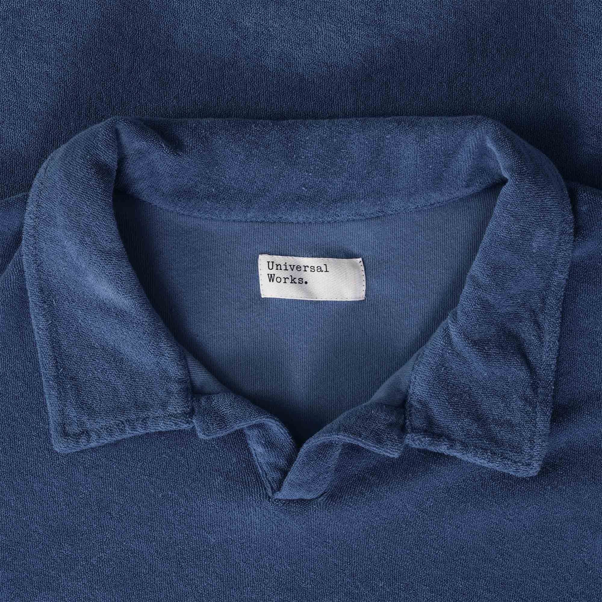 Universal Works Vacation Polo Shirt - Blue