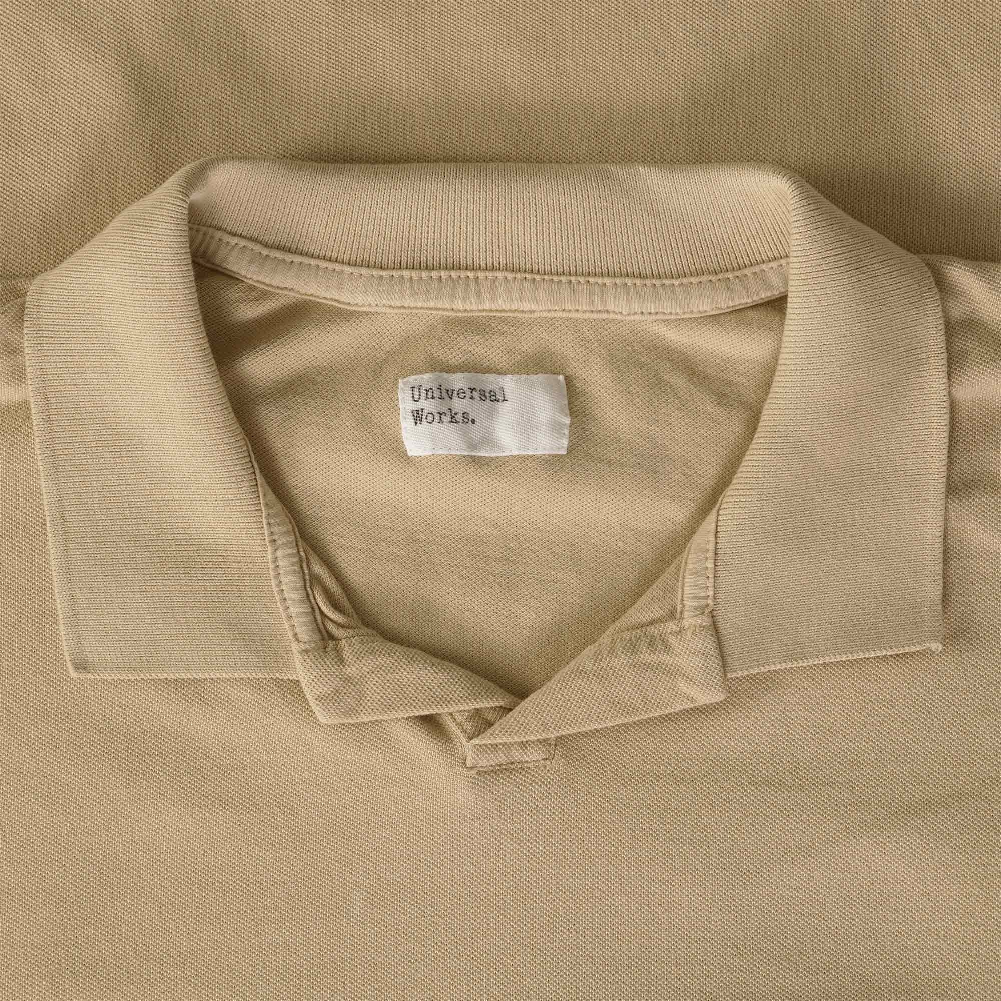 Universal Works Vacation Polo Shirt - Sand