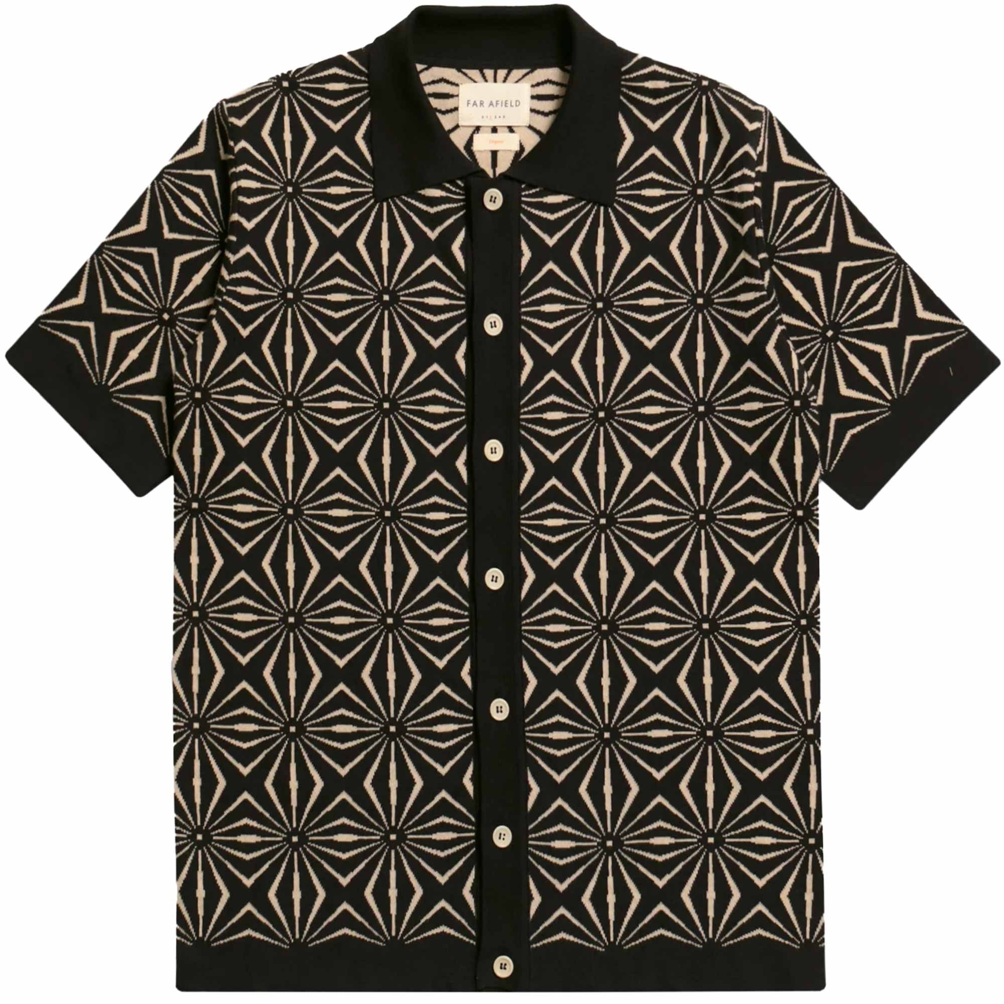 Far Afield Zigger Cardigan - Meteorite Black – Stuarts London