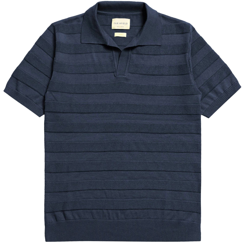 Far Afield Marsan Polo - Blue Night