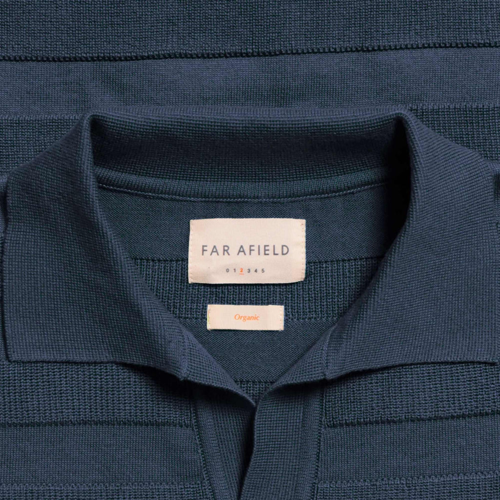 Far Afield Marsan Polo - Blue Night